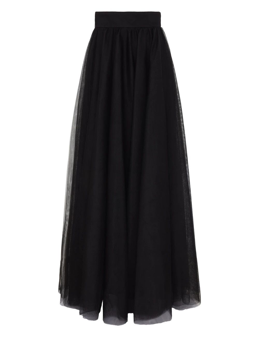 oc11z0226 Tulle Skirt In Black