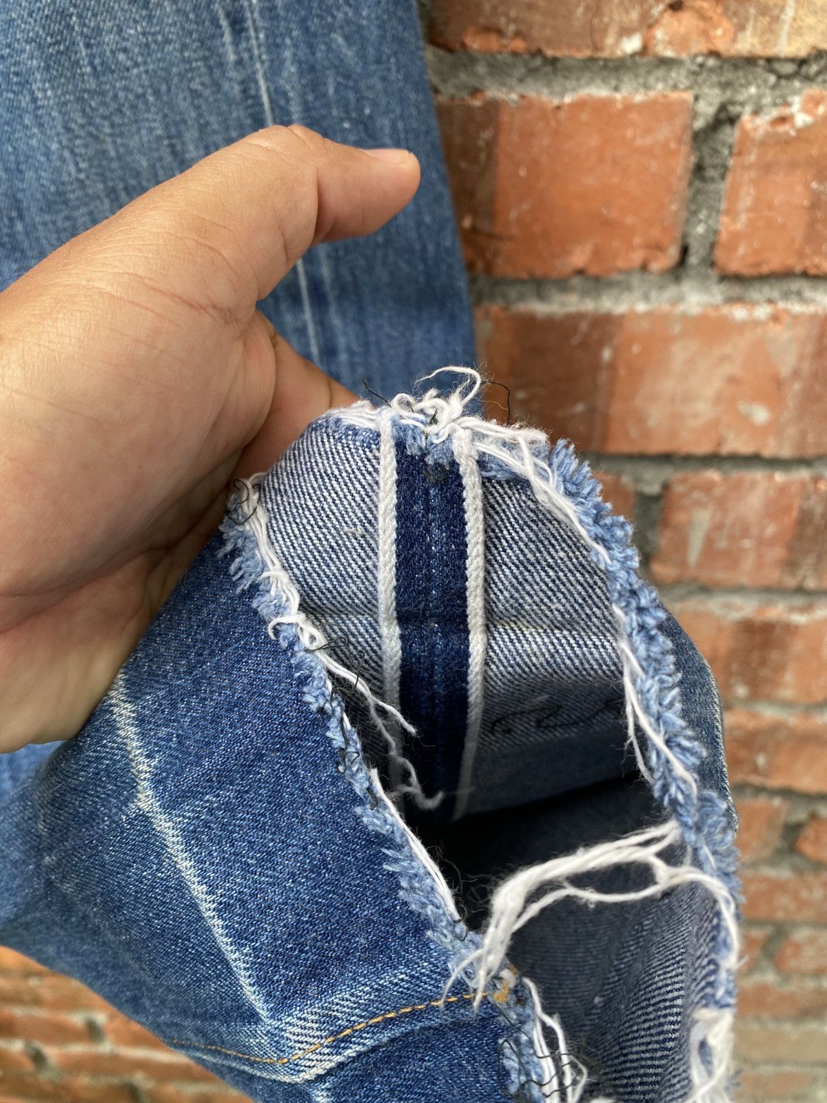 Levi's × Levi's Vintage Clothing × Vintage W29x28 Vintage levi's 501 redline made in USA #6 Size US 29 - 3 Thumbnail