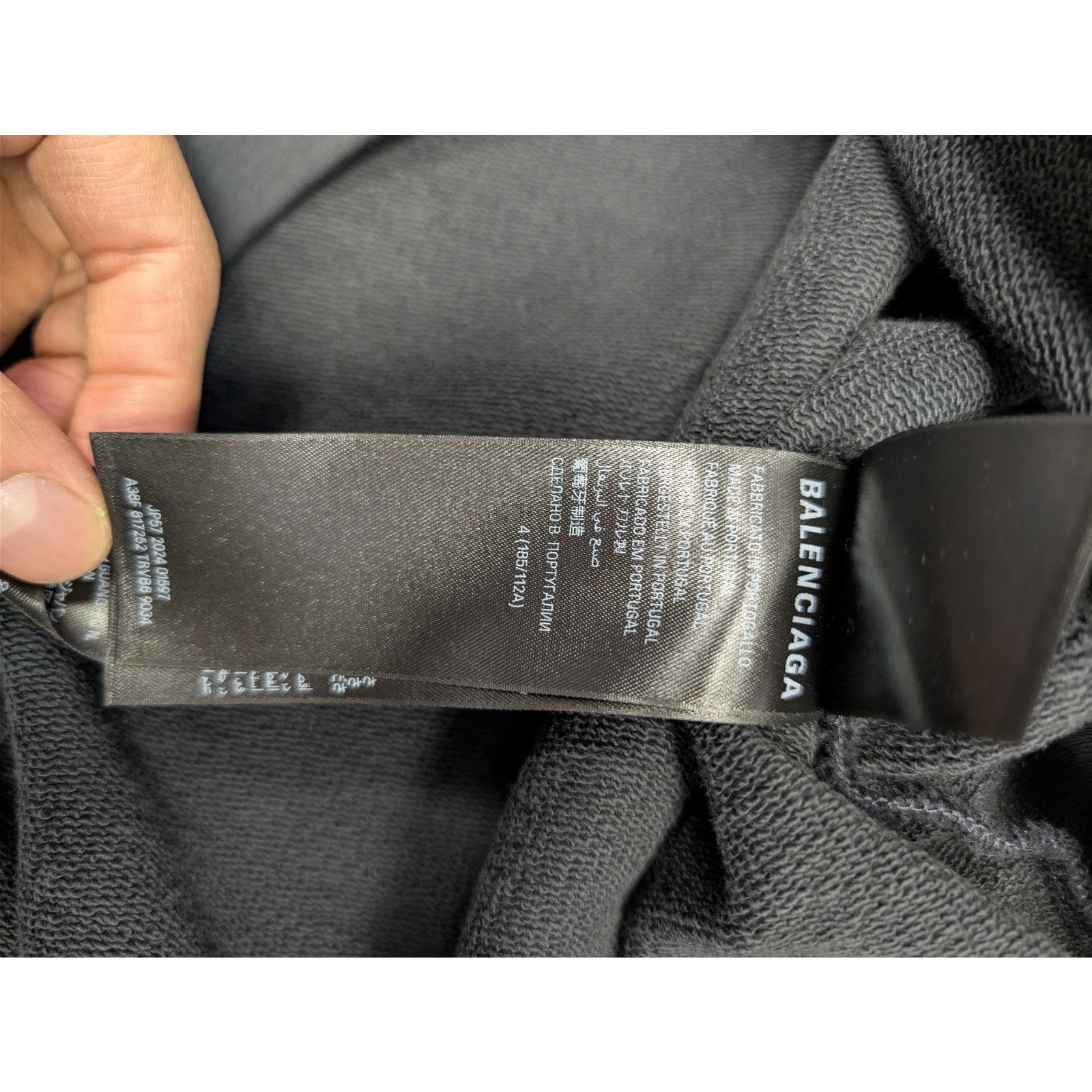 Balenciaga × Under Armour o1rshd1 Under Armour Oversized Crewneck Sweatshirt in Black Size US XL / EU 56 / 4 - 15 Thumbnail