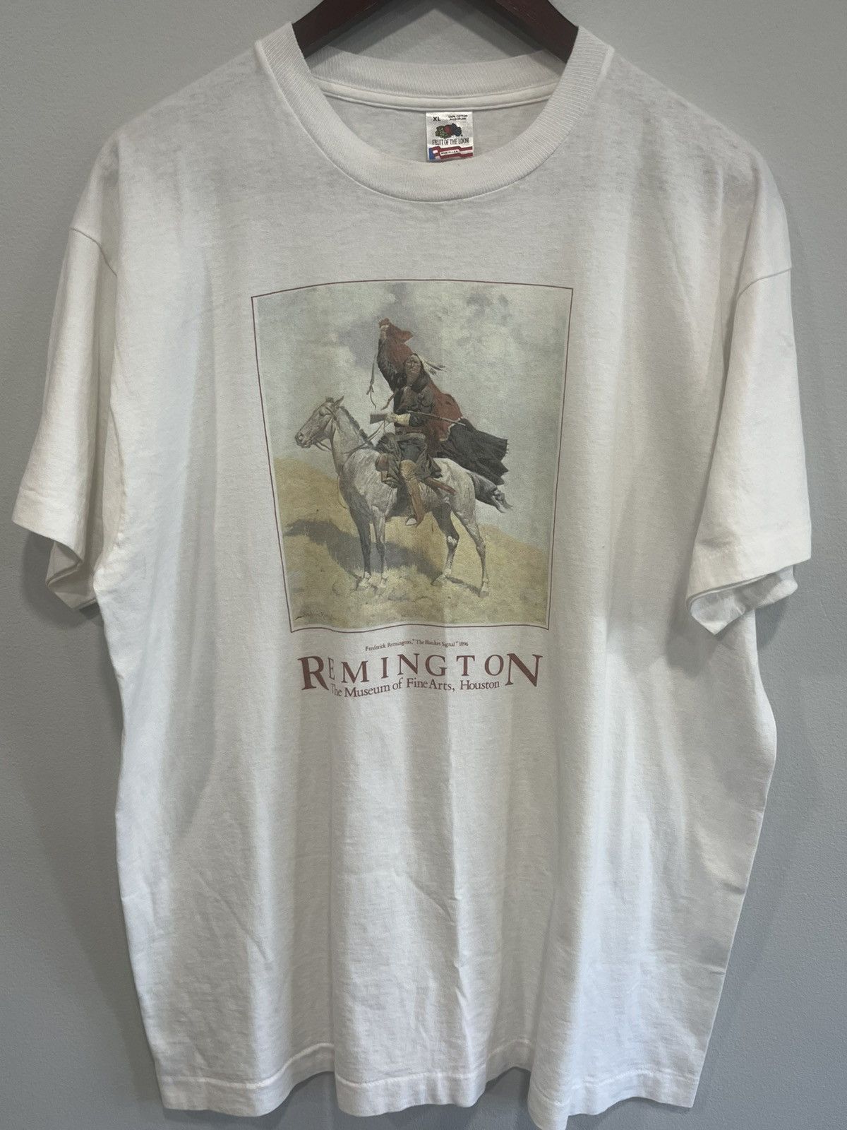 Other Vintage Remington Art T shirt Size US XL / EU 56 / 4 - 1 Preview