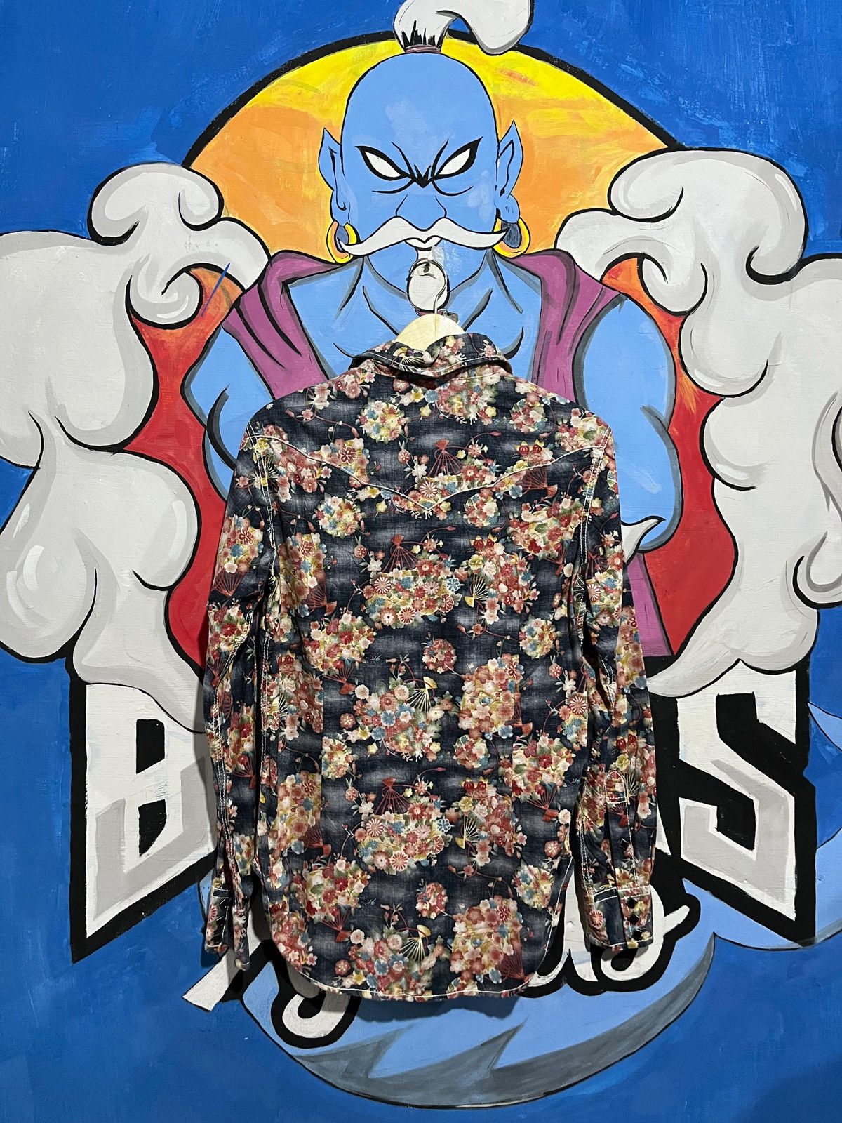 Japanese Brand × Vintage Rare vintage shirt japan motif sukajan Size US L / EU 52-54 / 3 - 2 Thumbnail