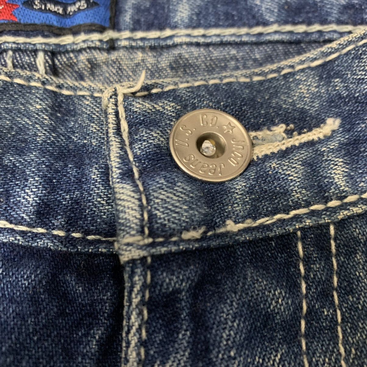 JNCO JNCO Dryer Jeans Long Pants Art Embroidered Size US 30 / EU 46 - 7 Thumbnail