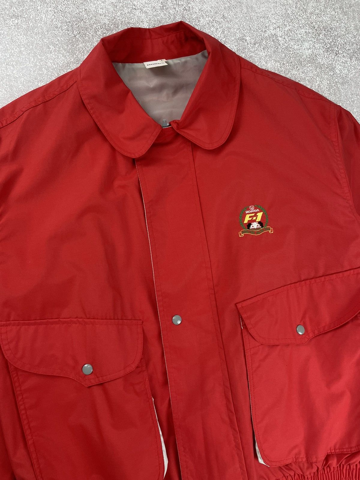 Honda × Vintage Vintage Honda F1 Grand Prix Racing Team Jacket Size US L / EU 52-54 / 3 - 3 Thumbnail