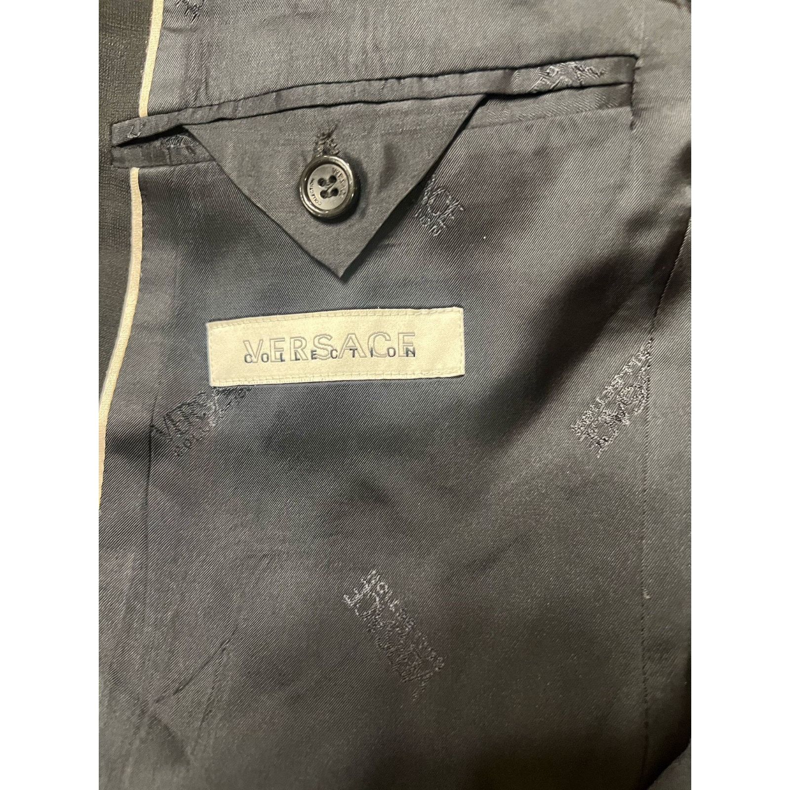 Versace Versace Collection by Gianni Versace Black Blazer Size 40 US Size 40R - 4 Thumbnail