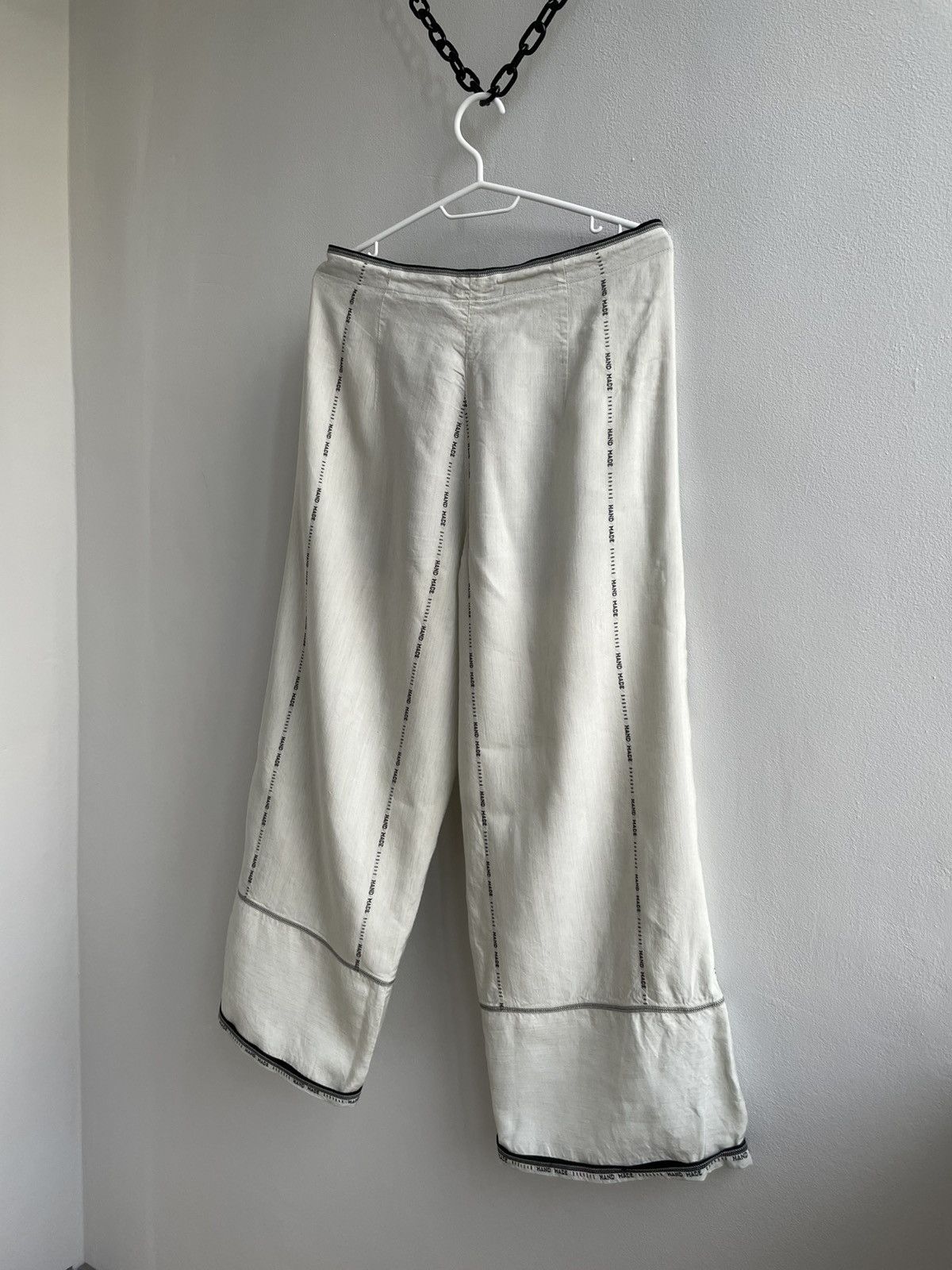 Annette Gortz × Designer × Vintage Anette Gortz Germany Linen Viscose Classic Pants Free Fit Size 36" / US 14 / IT 50 - 15 Thumbnail