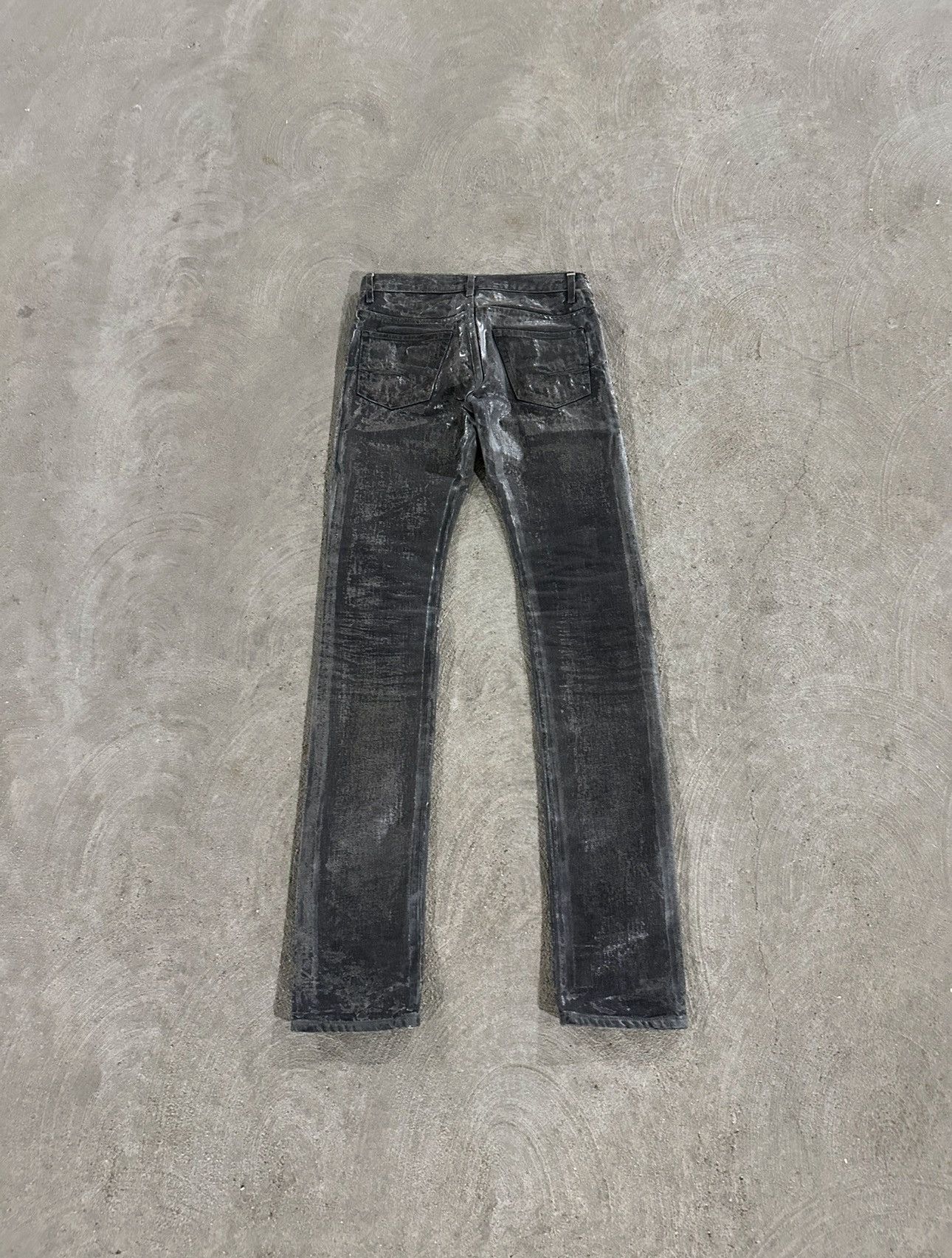 Diorhomme 08ss Rare Luster Coating Denim