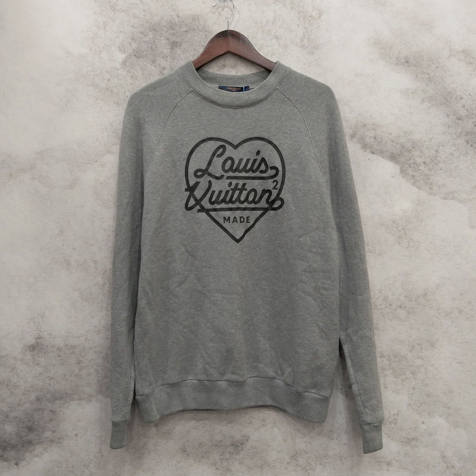 Louis Vuitton Louis Vuitton x Nigo Heart Logo Crewneck Sweatshirt Size L Size US L / EU 52-54 / 3 - 1 Thumbnail