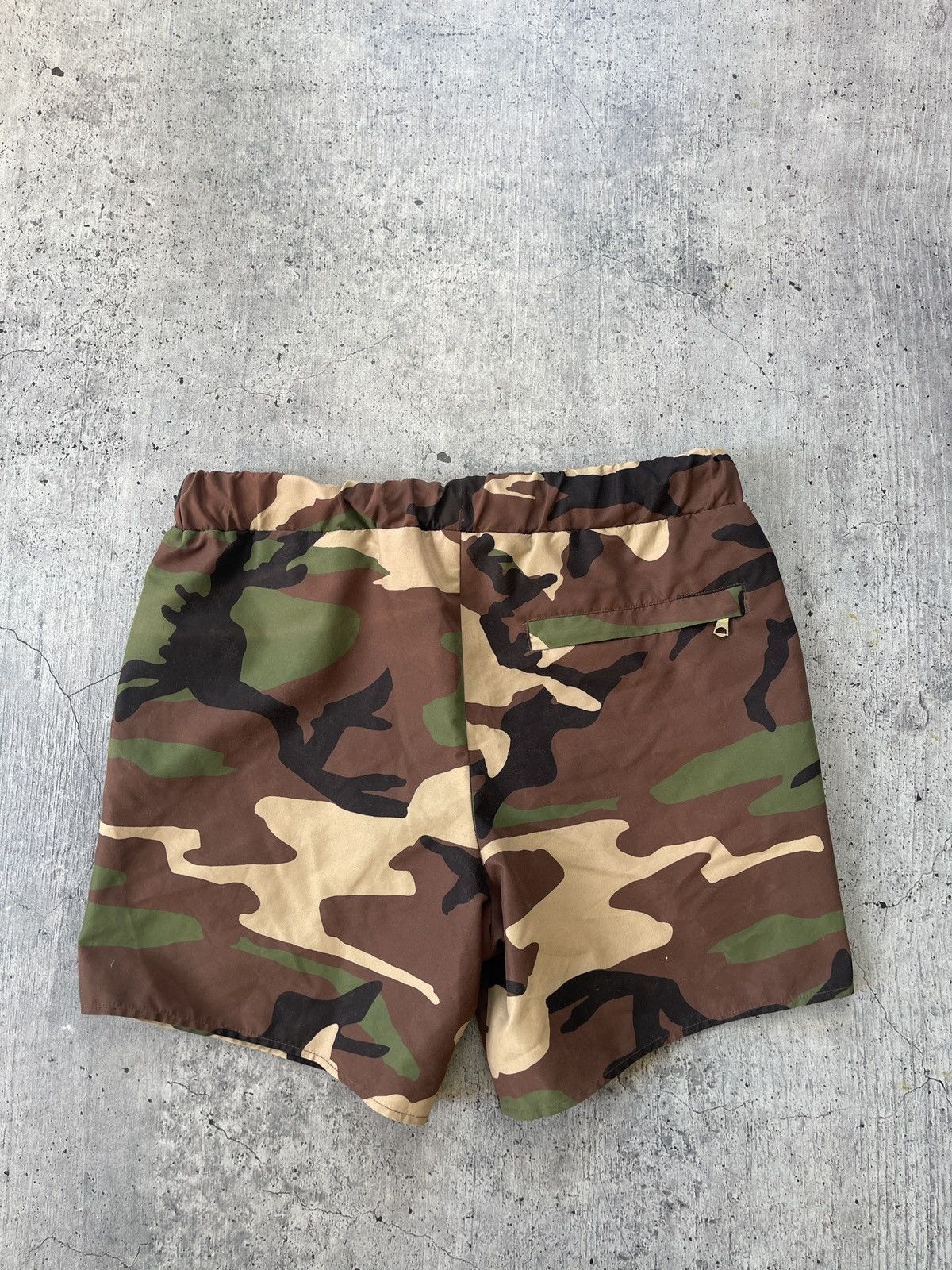 Sandro × Vintage Sandro camo luxury shorts Size US 30 / EU 46 - 5 Thumbnail