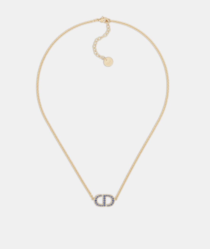 Dior Christian Dior PETIT CD NECKLACE Gold-Finish Metal Size ONE SIZE - 2 Thumbnail