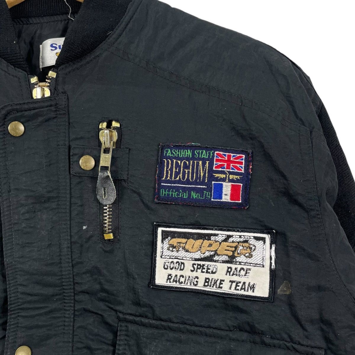 Vintage Sunny Kid Racing Bike Team Bomber Jacket Size US M / EU 48-50 / 2 - 5 Thumbnail