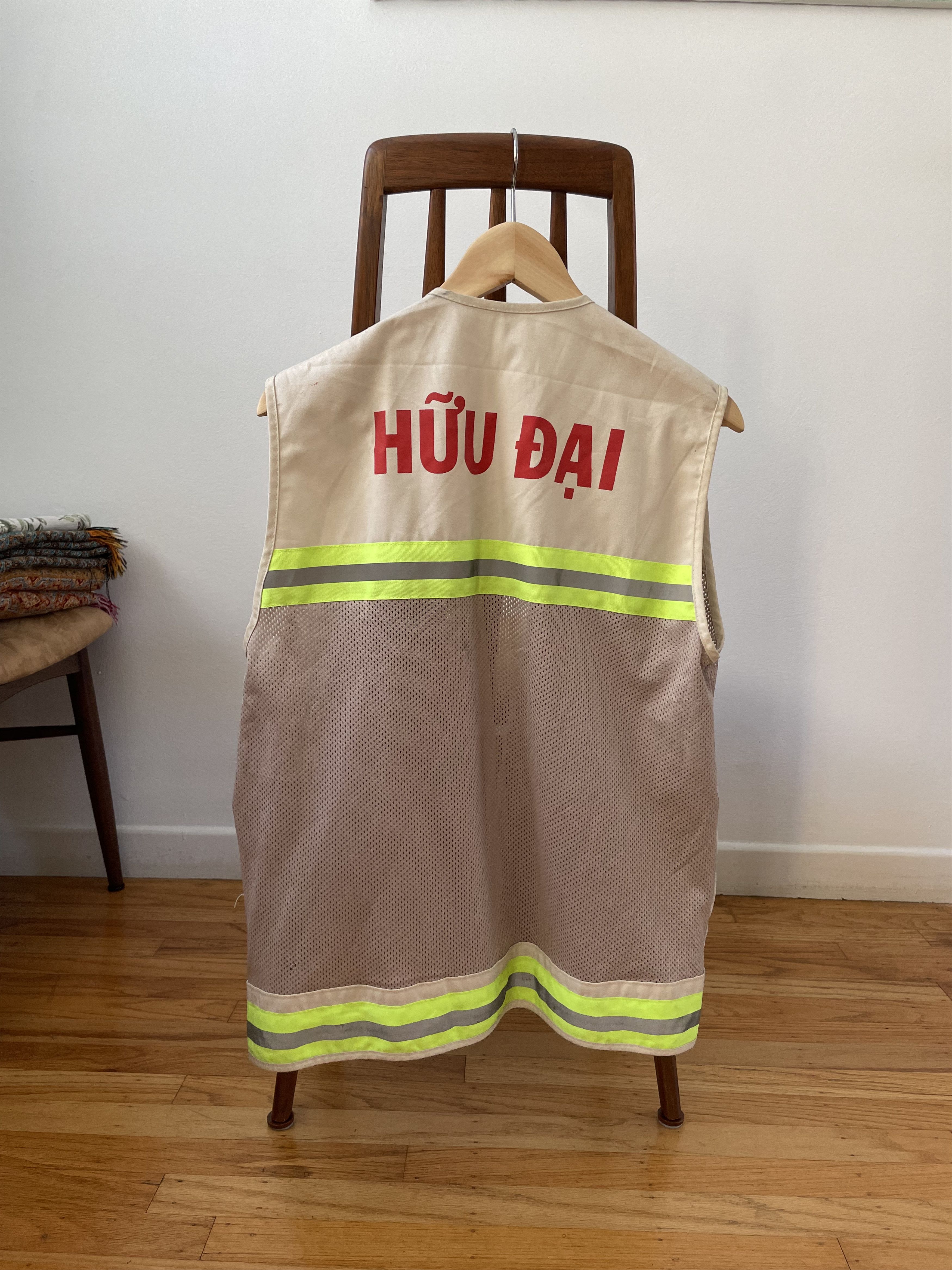 Vintage Vietnamese workers vest vintage men M Size US M / EU 48-50 / 2 - 2 Thumbnail