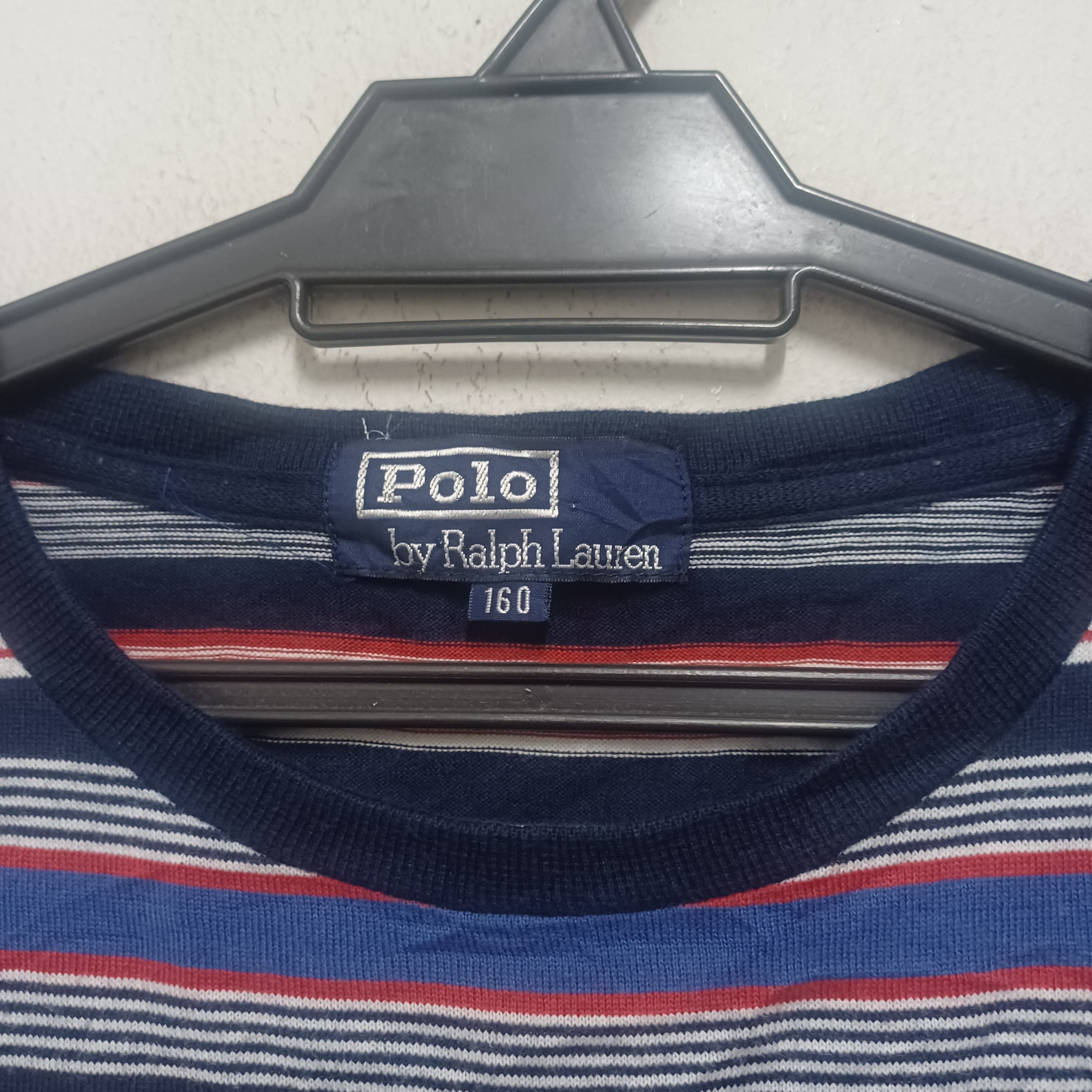 Polo Ralph Lauren POLO RALPH LAUREN MARINE STRIPED TSHIRT Size US M / EU 48-50 / 2 - 3 Thumbnail