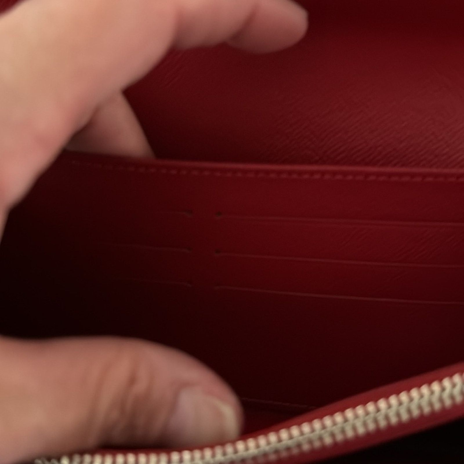 Louis Vuitton Louis Vuitton Epi Red Sarah Textured Leather Wallet Size ONE SIZE - 12 Thumbnail