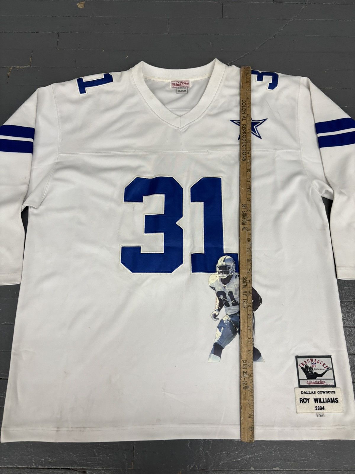 Mitchell & Ness × NFL × Vintage Vintage Mitchell&Ness Cowboys Roy Williams Authentic Jersey Size US XXL / EU 58 / 5 - 6 Thumbnail