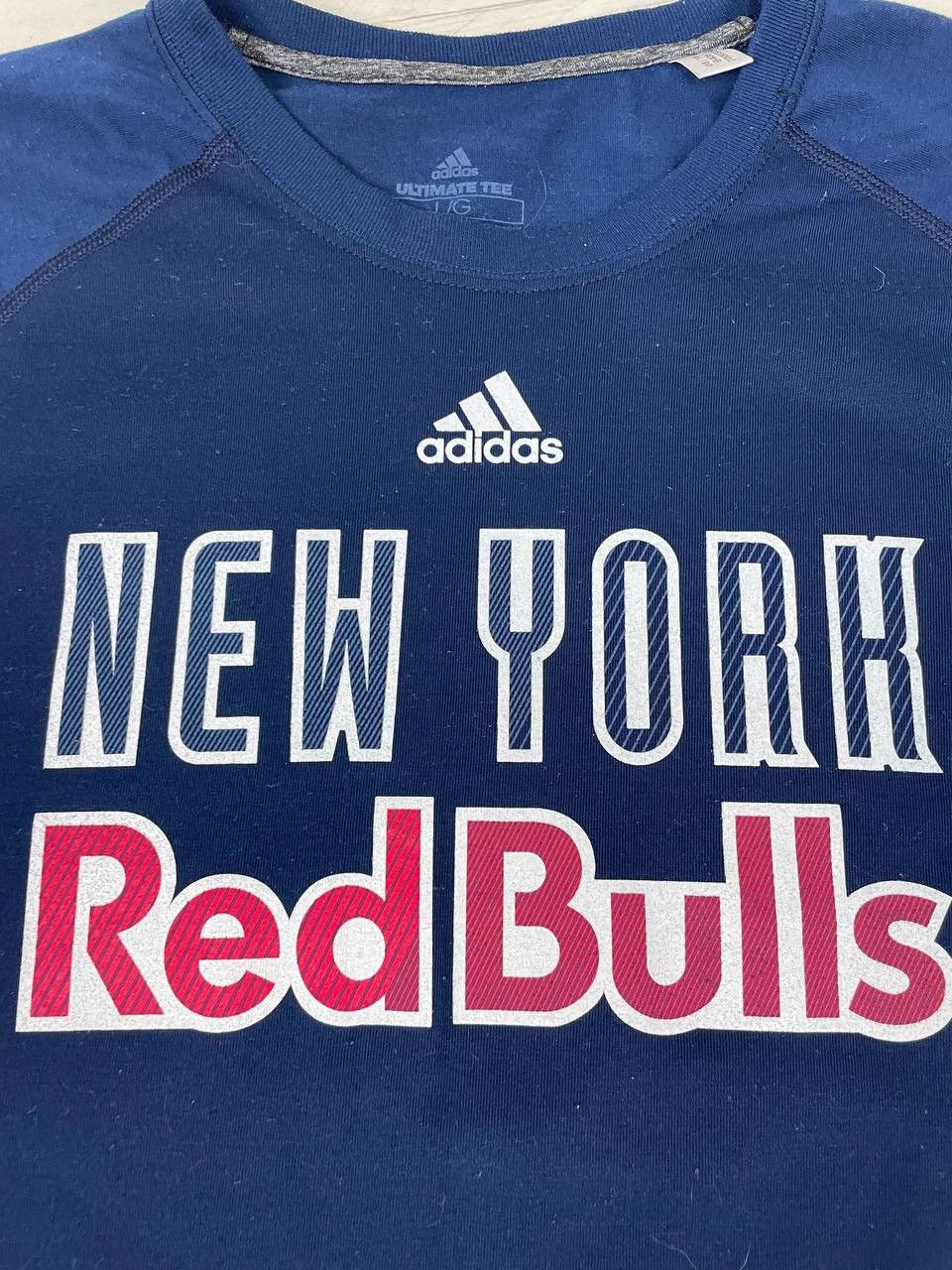 Adidas Adidas New York Red Bull T Shirt Size US L / EU 52-54 / 3 - 4 Thumbnail