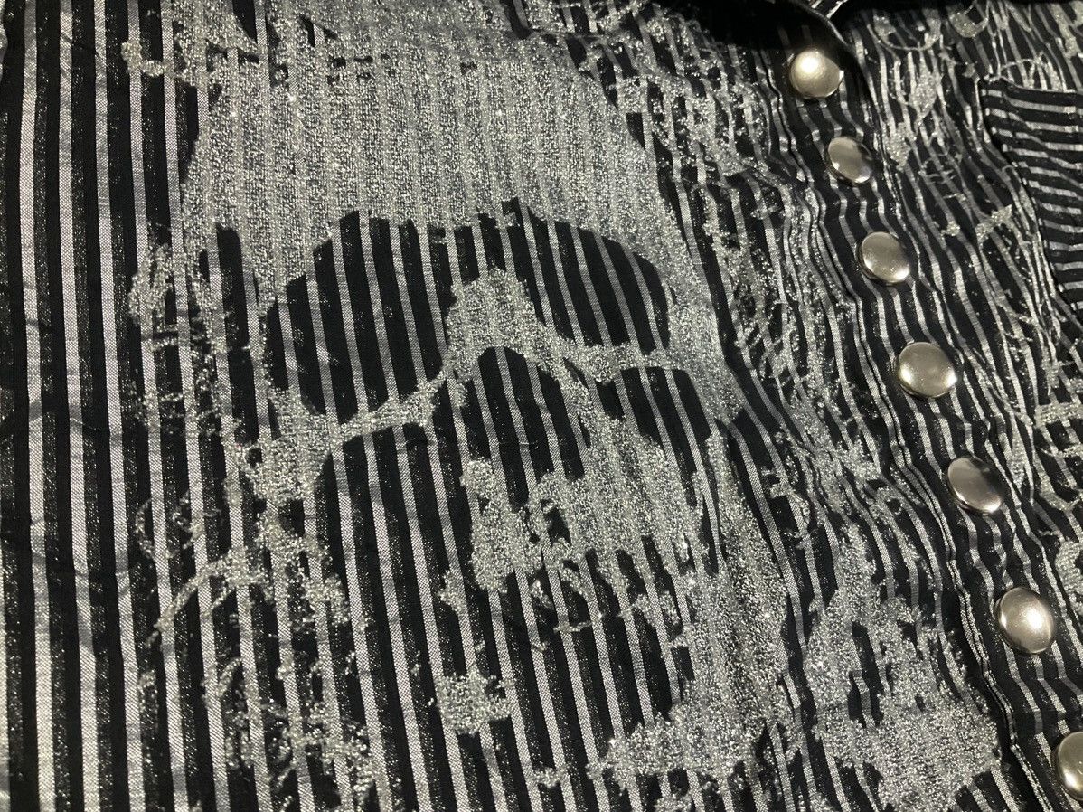 Seditionaries 🔥Sick Y2K Sex Pot Revenge Snap Buttons Shirt Skull Glitter Size US M / EU 48-50 / 2 - 10 Thumbnail