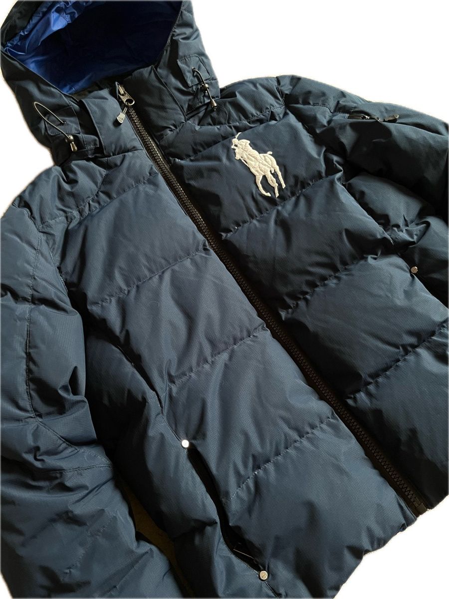 Polo Ralph Lauren Polo Ralph Lauren Big Pony Puffer Jacket Navy S Size US S / EU 44-46 / 1 - 2 Thumbnail