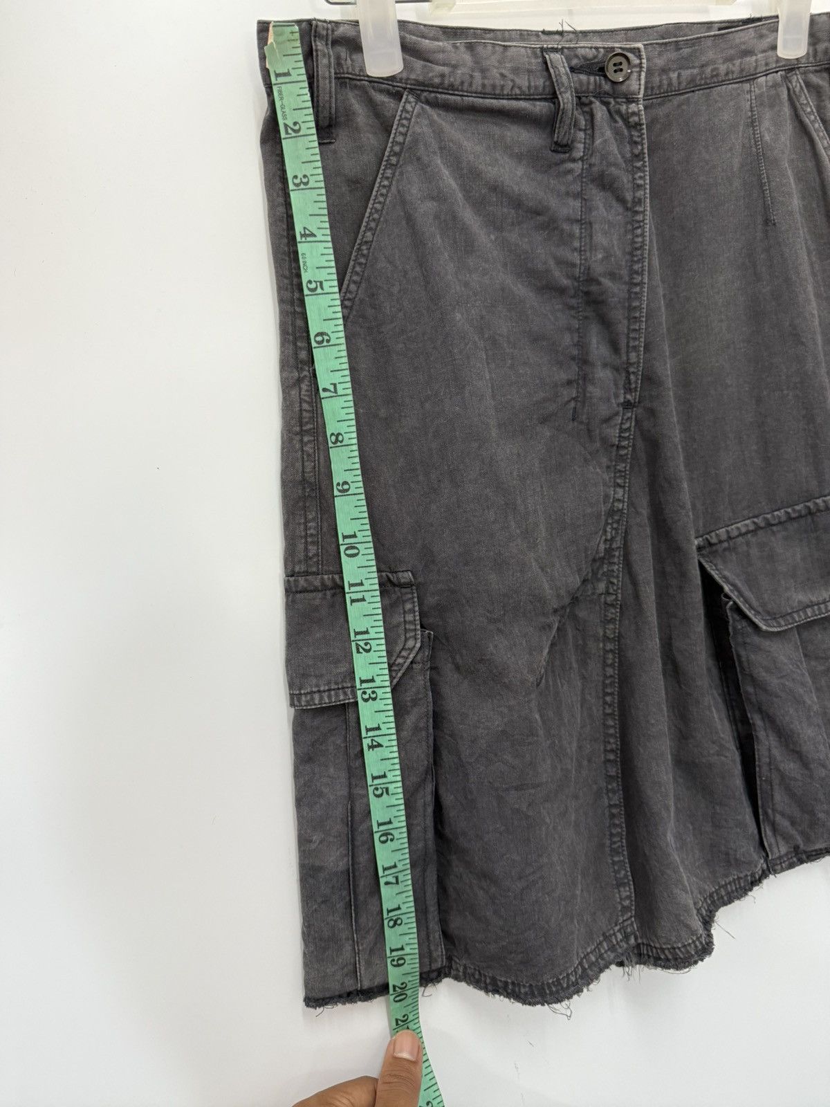 Zucca 🔥 ZUCCA Distressed Cargo Gothic mini Skirt - M Size 31" - 7 Thumbnail