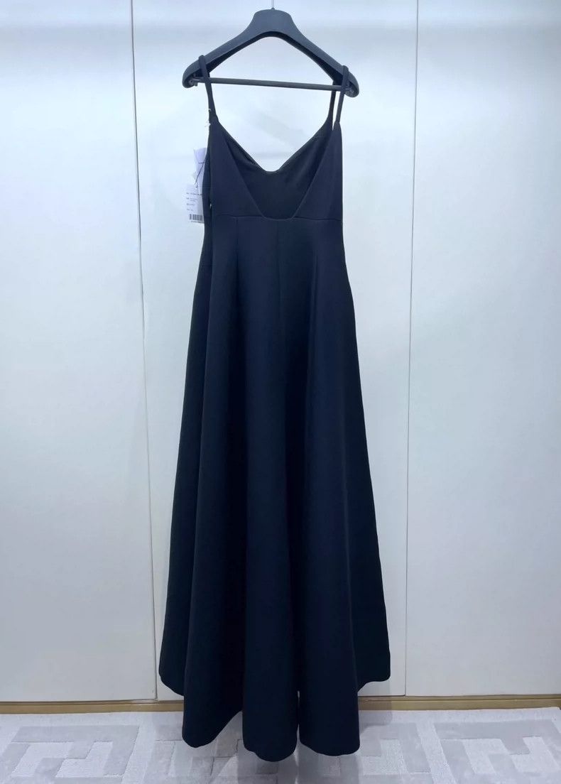 Dior Dior Tibetan black suspender dress 2504-Nextarrow Size XS / US 0-2 / IT 36-38 - 2 Thumbnail