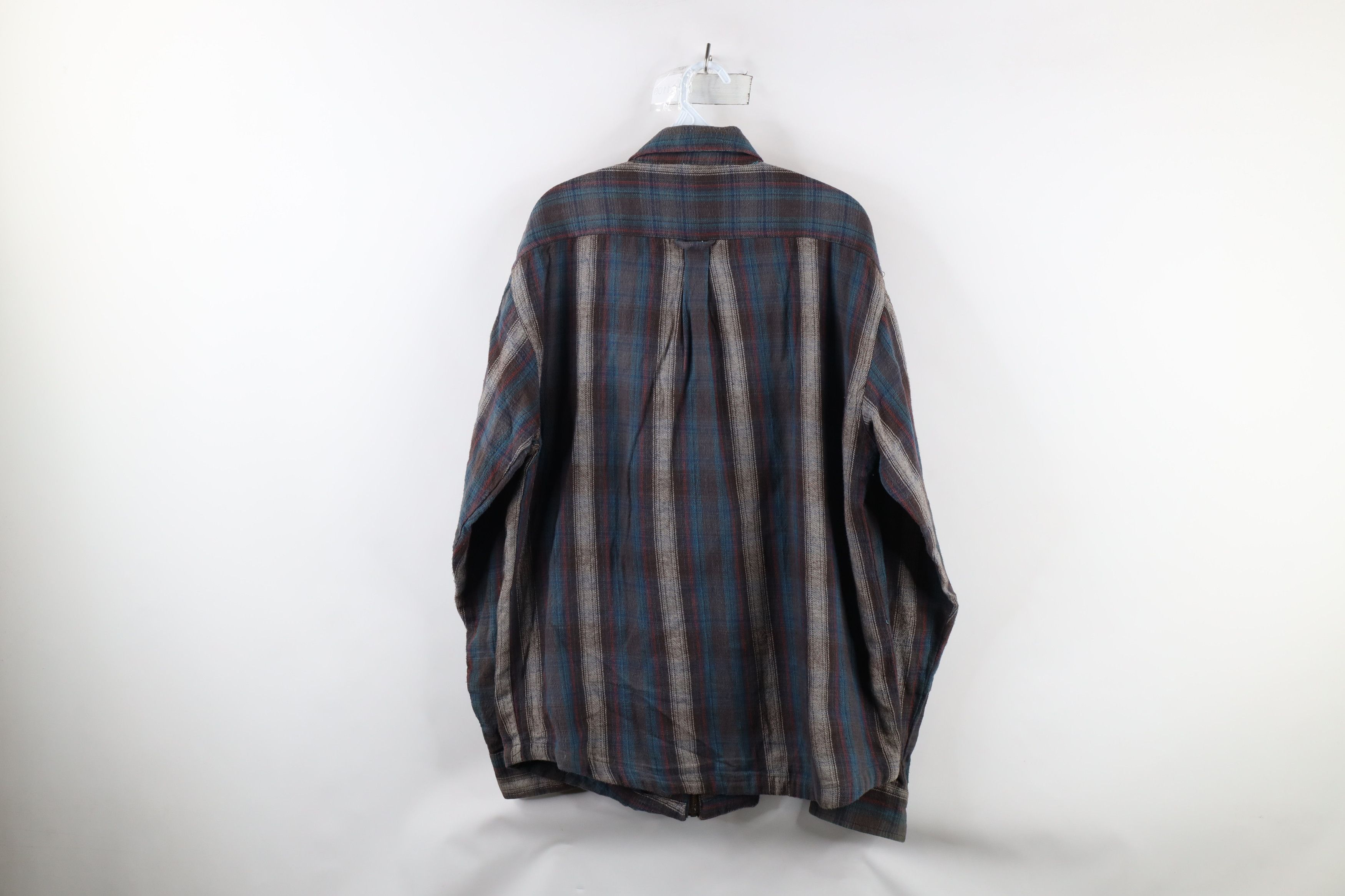 Vintage Vintage Burnside Surfing Flannel Shirt Jacket Jac Shirt Size US L / EU 52-54 / 3 - 10 Thumbnail