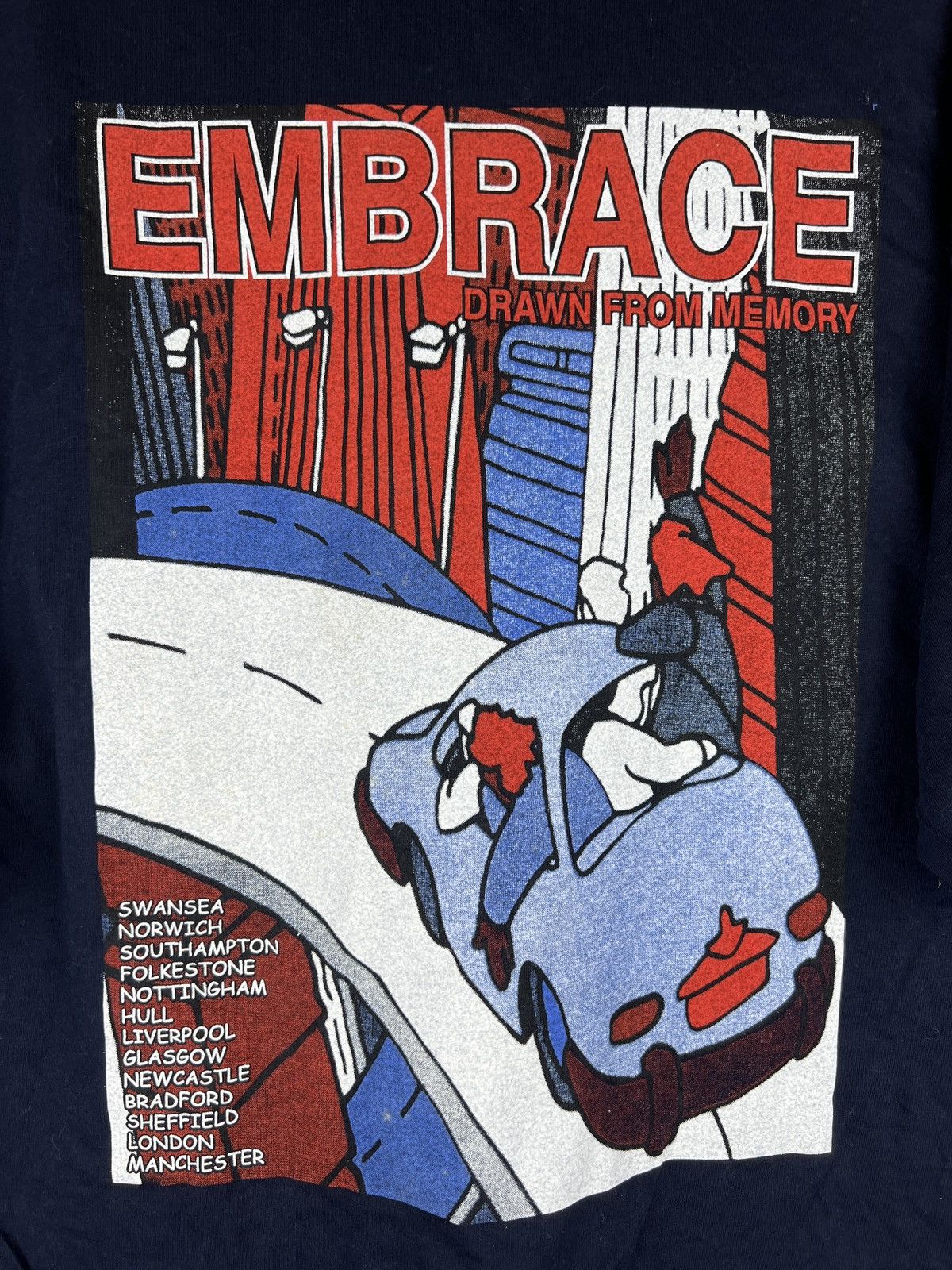 Band Tees 💥RARE💥 EMBRACE 2000 Drawn From Memory Album Tee Size US XL / EU 56 / 4 - 4 Thumbnail