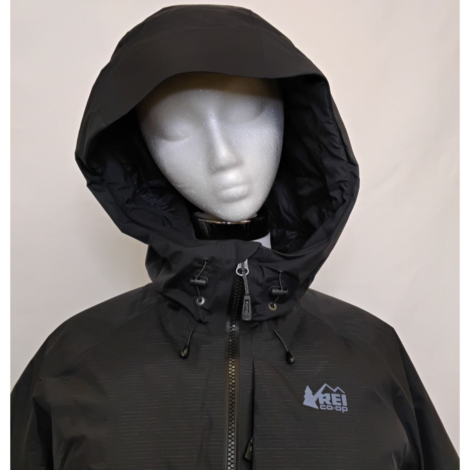 Rei REI Stormhenge Hydrowall 2L Down Jacket Women's M Black Hood Size M / US 6-8 / IT 42-44 - 6 Thumbnail