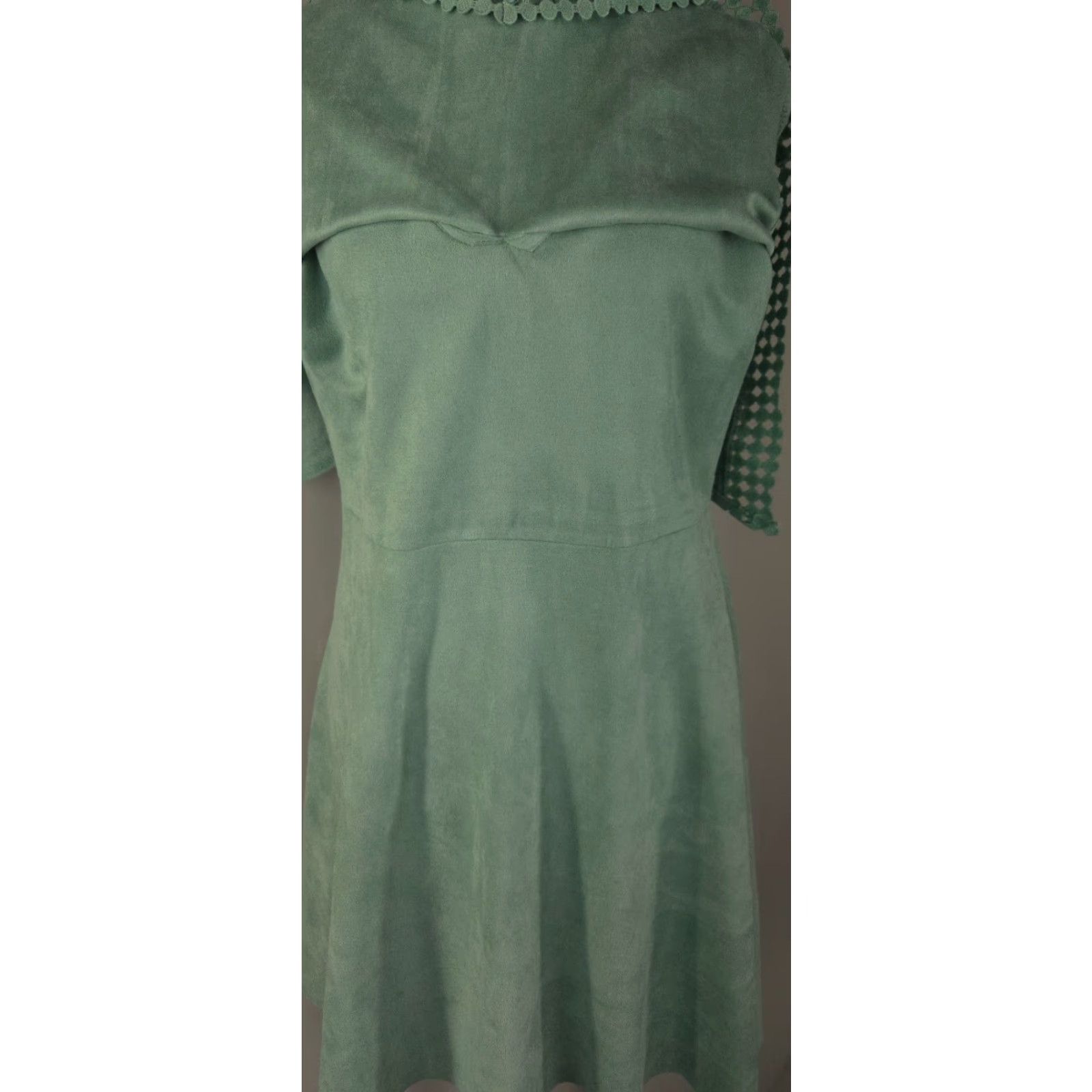 Womens Dress Large Faux Suede Sleeveless Mini Minimalist Boho NEW Brand  Altar\'d State Size