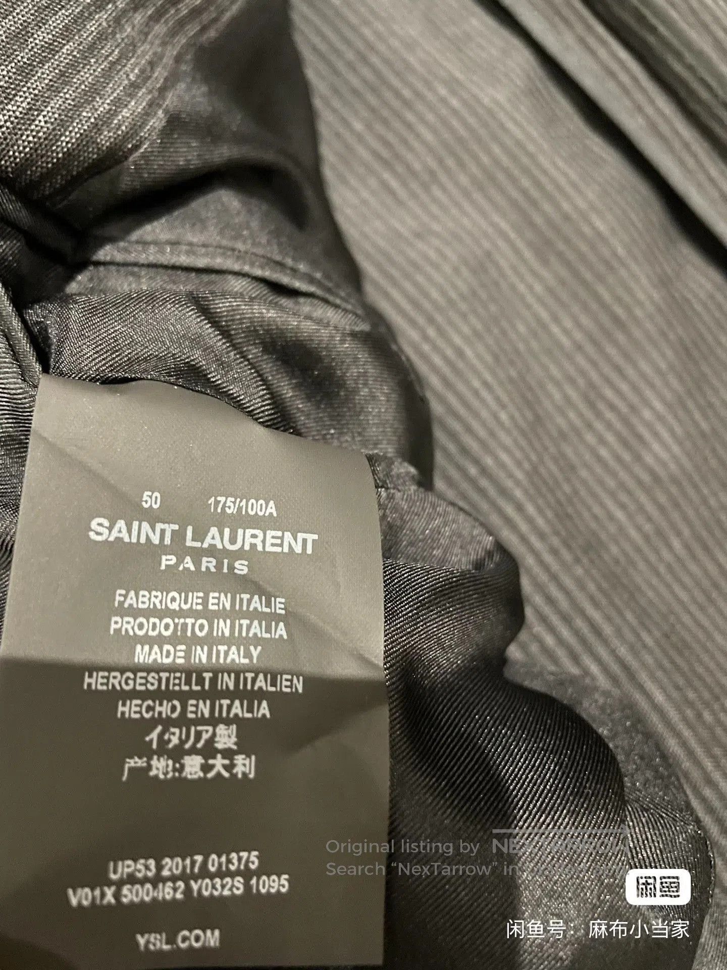 Saint Laurent Paris Saint Laurent Size 50 Suit Jacket. Size US M / EU 48-50 / 2 - 4 Thumbnail