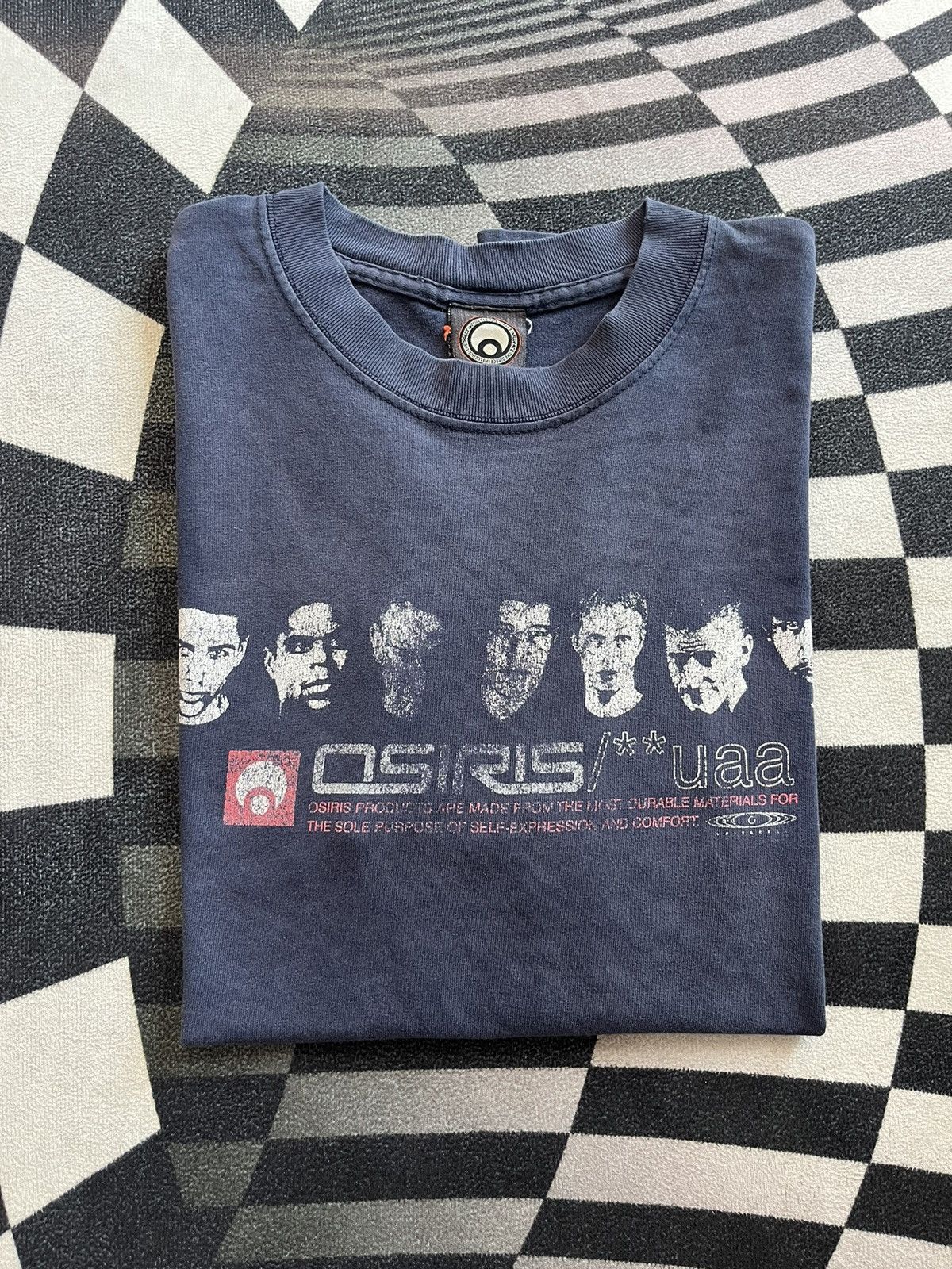 Osiris Vintage OSIRIS/**uaa x 7 Pro Skateboard 90’s T-shirt Size US L / EU 52-54 / 3 - 1 Thumbnail