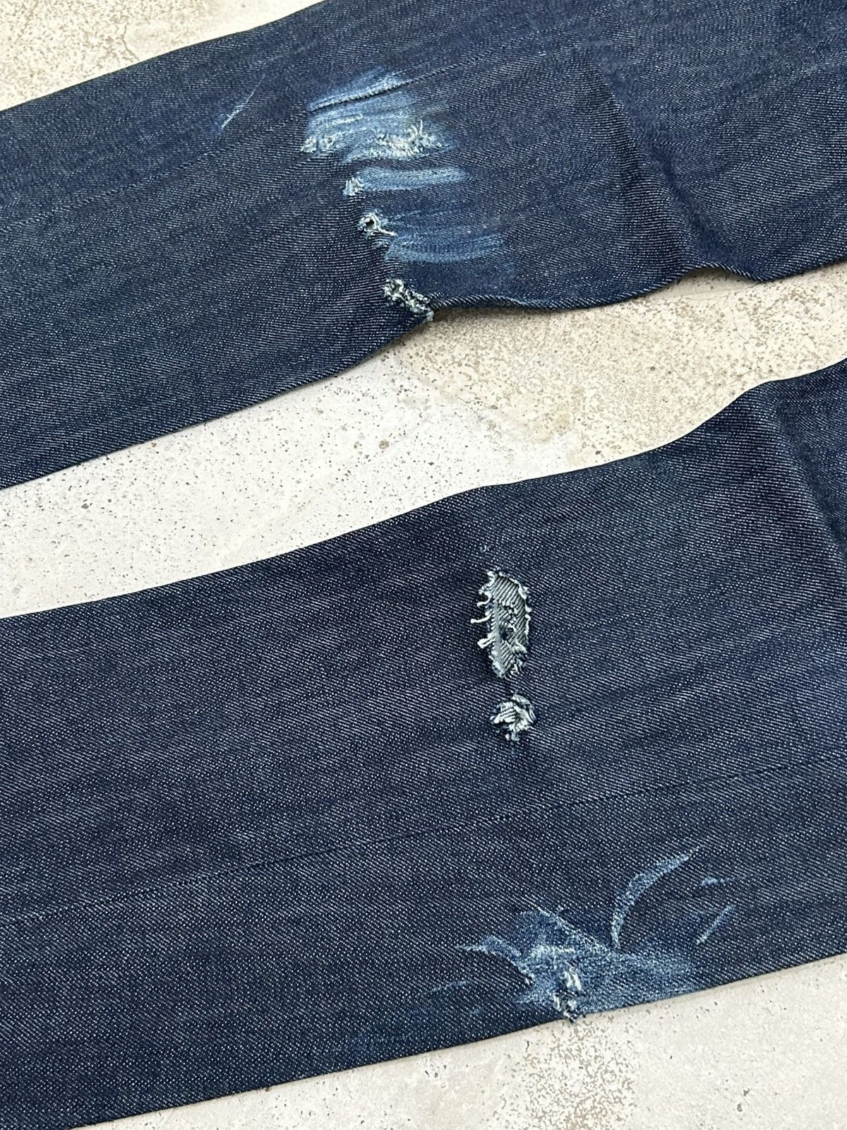 Levi's 90s Levis Engineered Jeans Ripped Jeans Indigo Colour Size US 29 - 5 Thumbnail