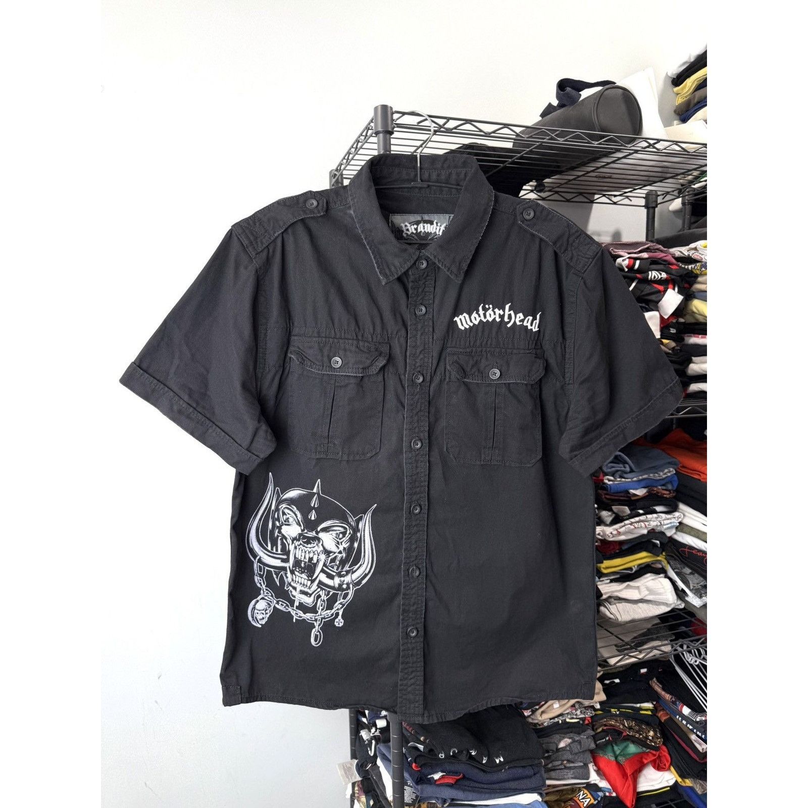 Band Tees Vintage Style Motorhead Heavy Shirt Band T Shirt Size US XL / EU 56 / 4 - 1 Thumbnail