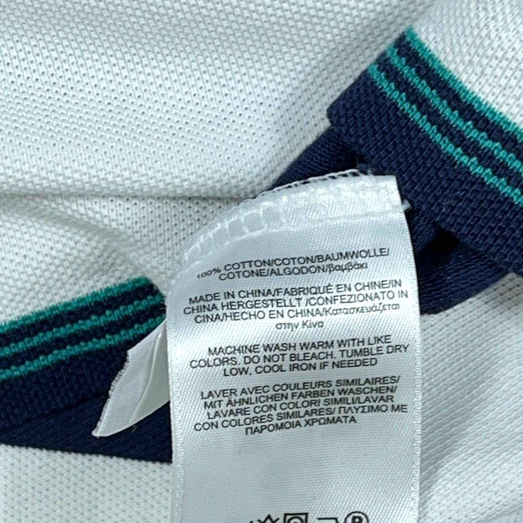 Brooks Brothers Brooks Brothers Polo Shirt Men L Blue White Colorblock 90s Classic Designer Preppy Striped Short Sleeve Button Collar Mens Polo Size US L / EU 52-54 / 3 - 5 Thumbnail
