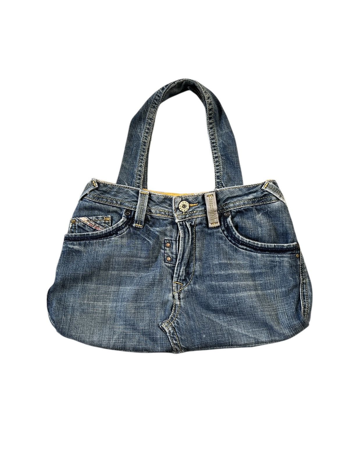 Diesel Diesel Custom Made Denim Shoulder Bag Size ONE SIZE - 2 Thumbnail
