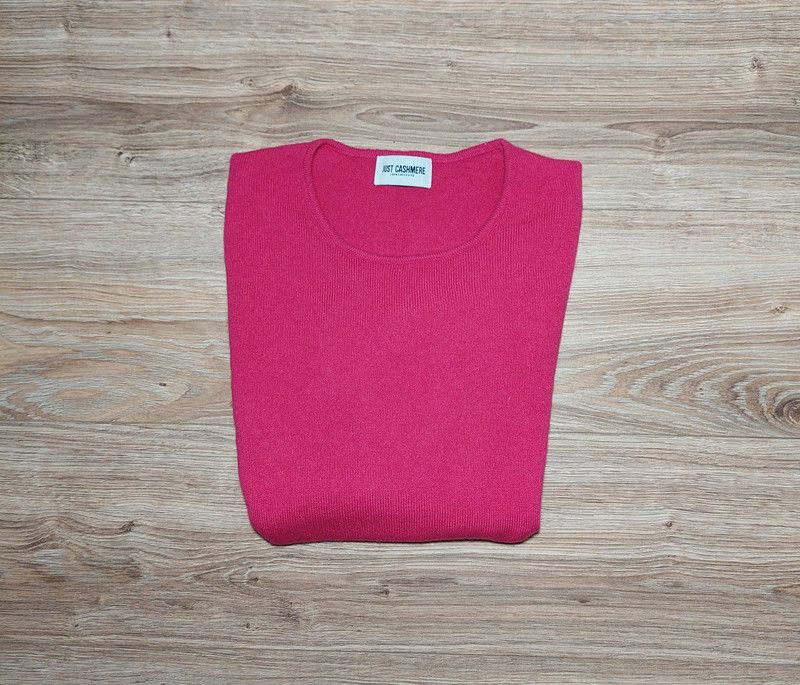 Vintage 100% cashmere sweater jumper pink luxury soft classy Size S / US 4 / IT 40 - 2 Thumbnail