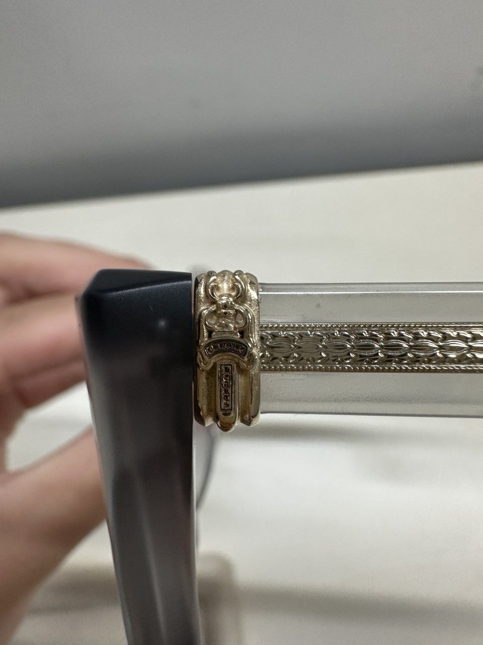 Chrome Hearts Chrome Hearts OPTITCAL MGR Dagger Glasses Frame Size ONE SIZE - 7 Thumbnail