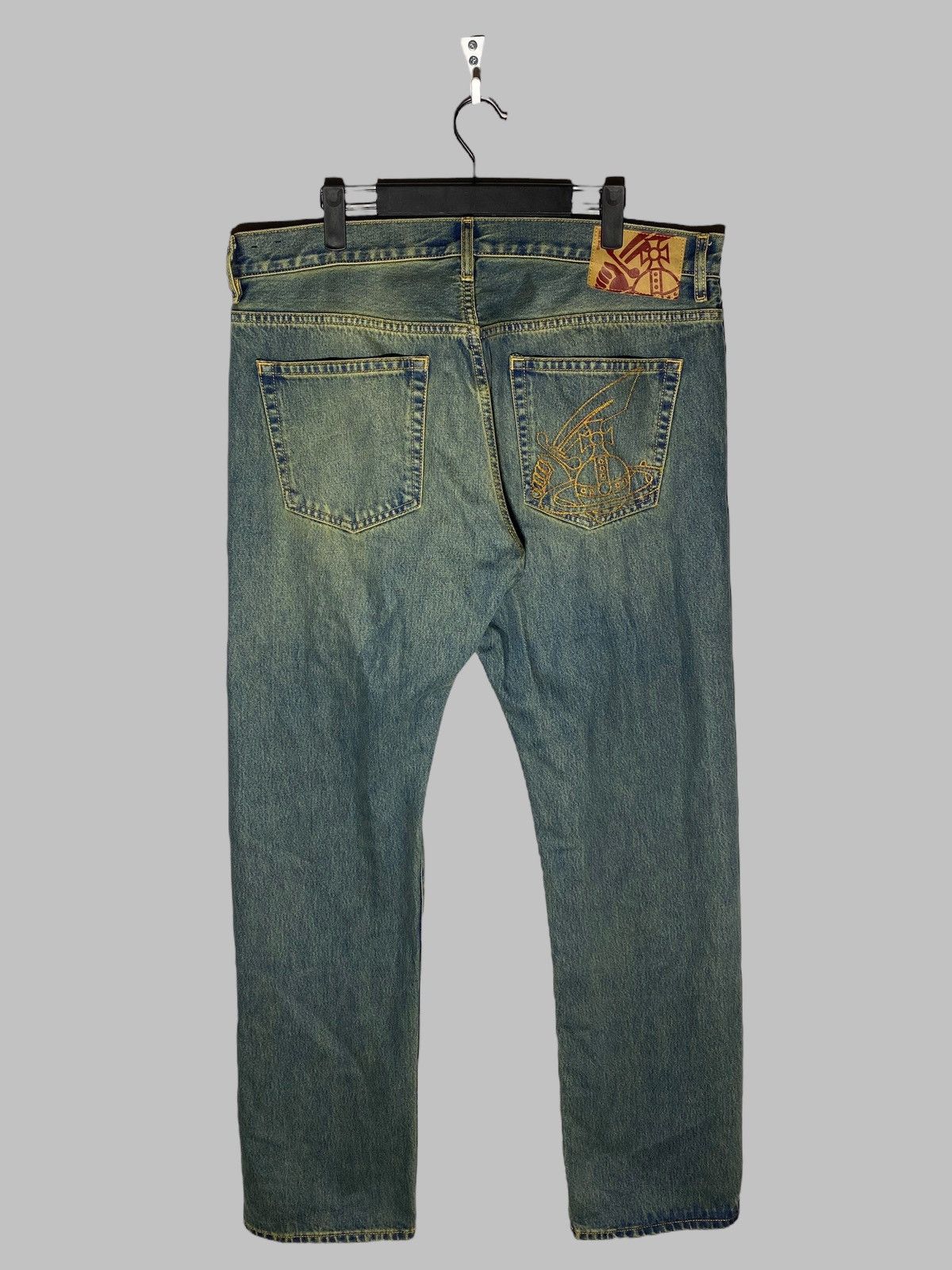 Vivienne Westwood Rare Vivienne Westwood Big Pocket Logo Jeans Size US 36 / EU 52 - 1 Thumbnail