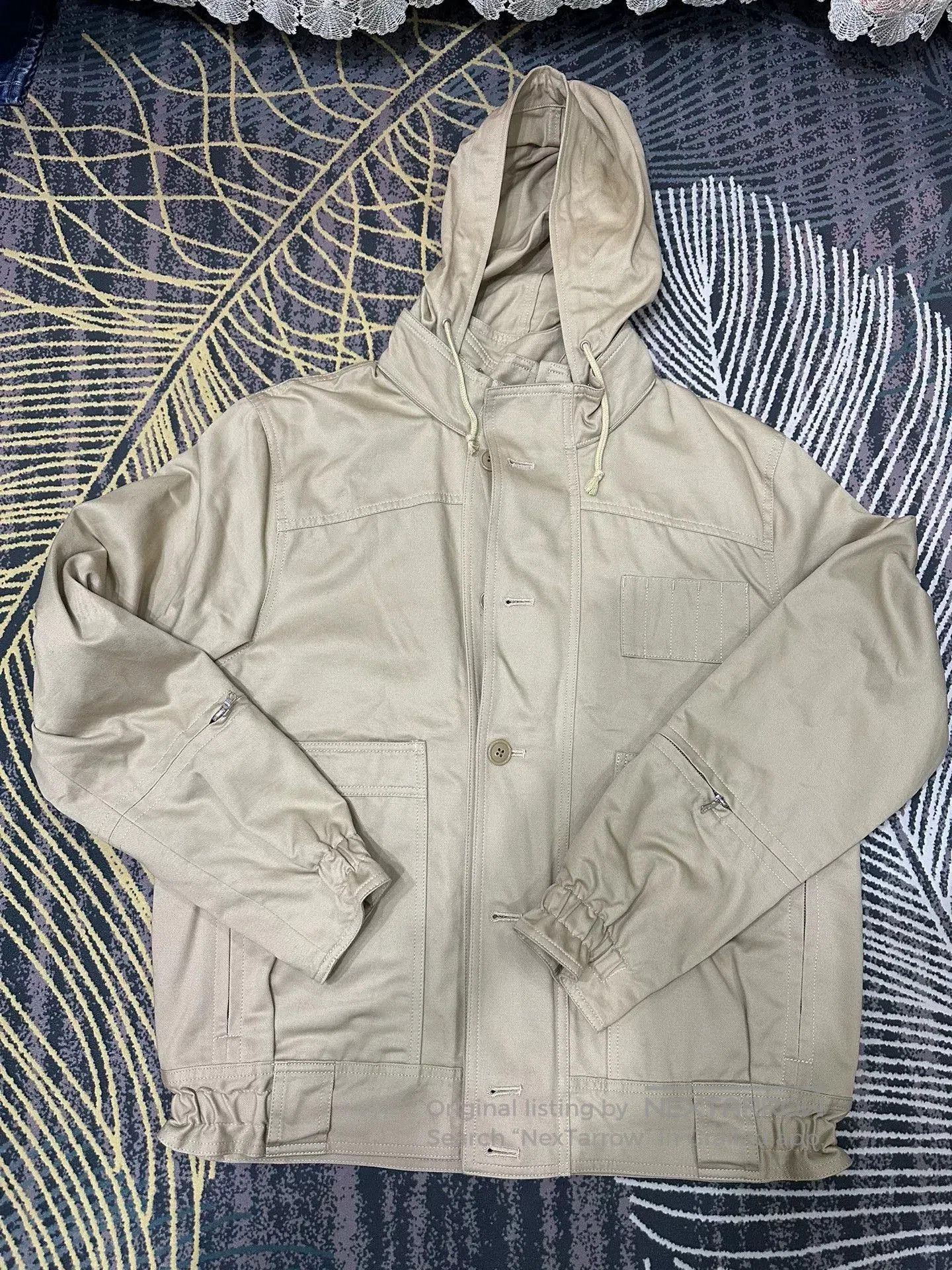 uniform experiment UNIFORM EXPERIMENT Fragment Trucker Jacket. Size US L / EU 52-54 / 3 - 1 Thumbnail