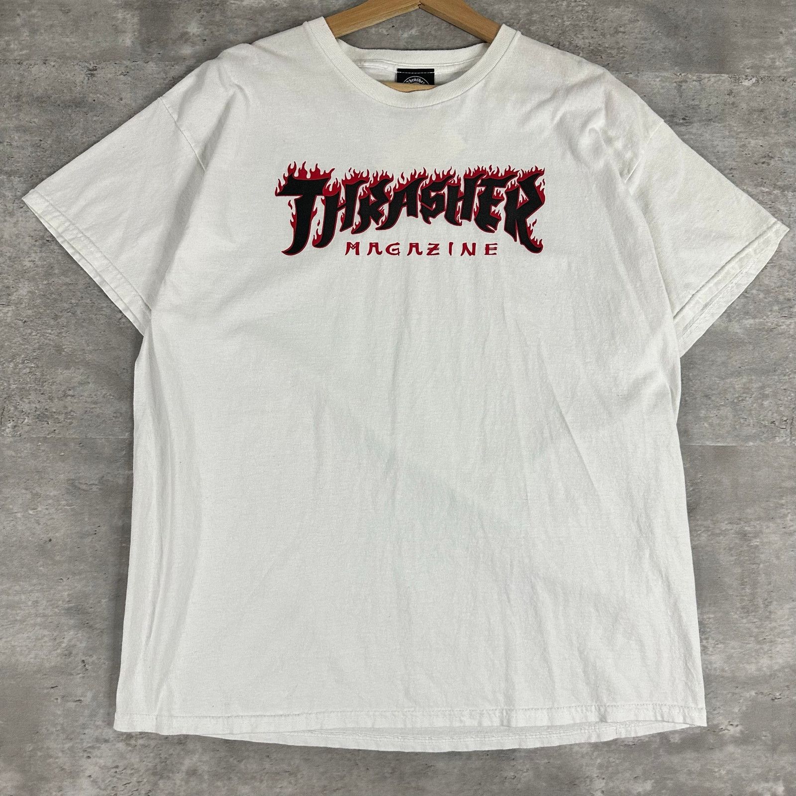 Thrasher Flame Thrasher Magazine skate T-shirt L Size US L / EU 52-54 / 3 - 2 Thumbnail