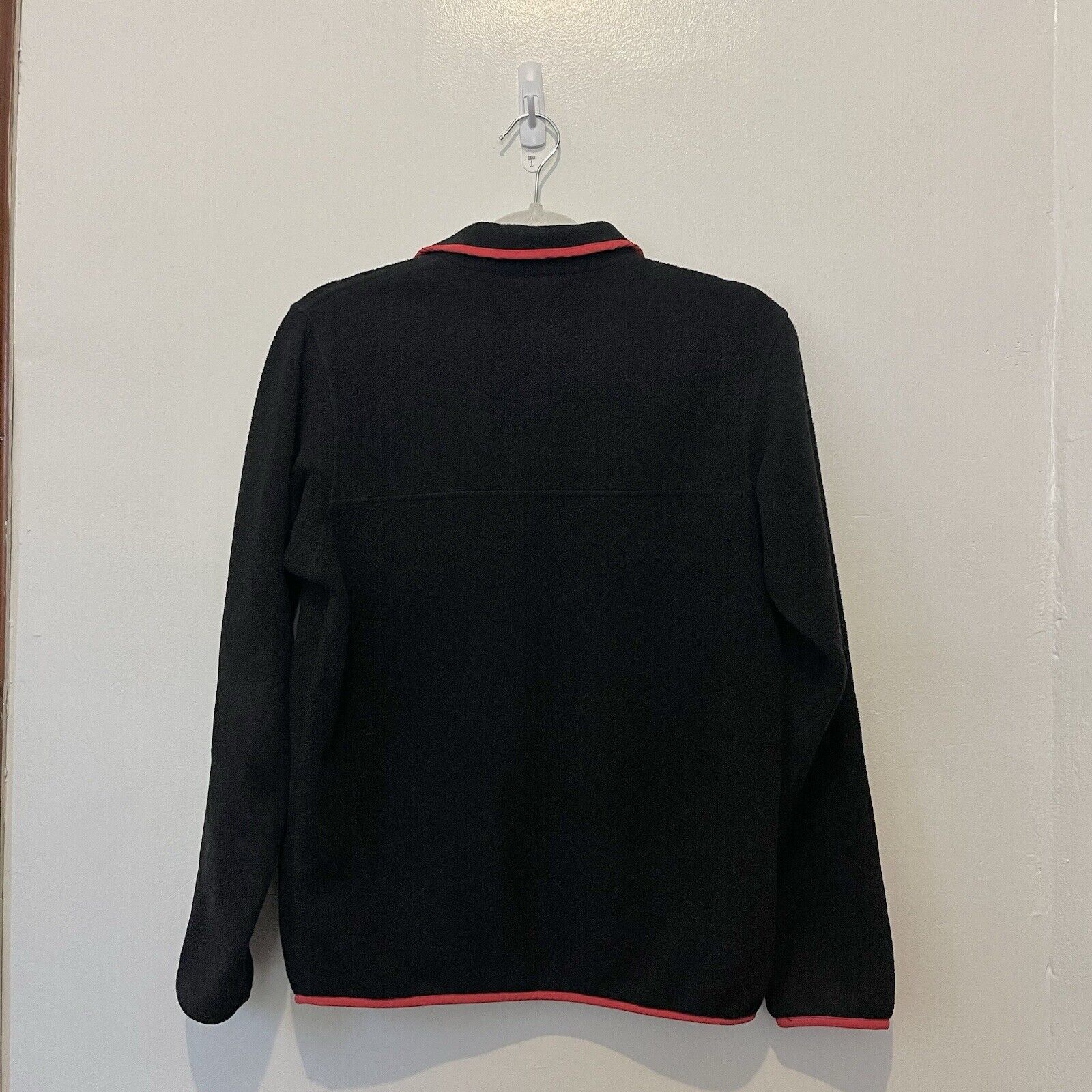 Patagonia 1990s Patagonia Synchilla Snap T Fleece Pullover Black Red M Size S / US 4 / IT 40 - 3 Thumbnail
