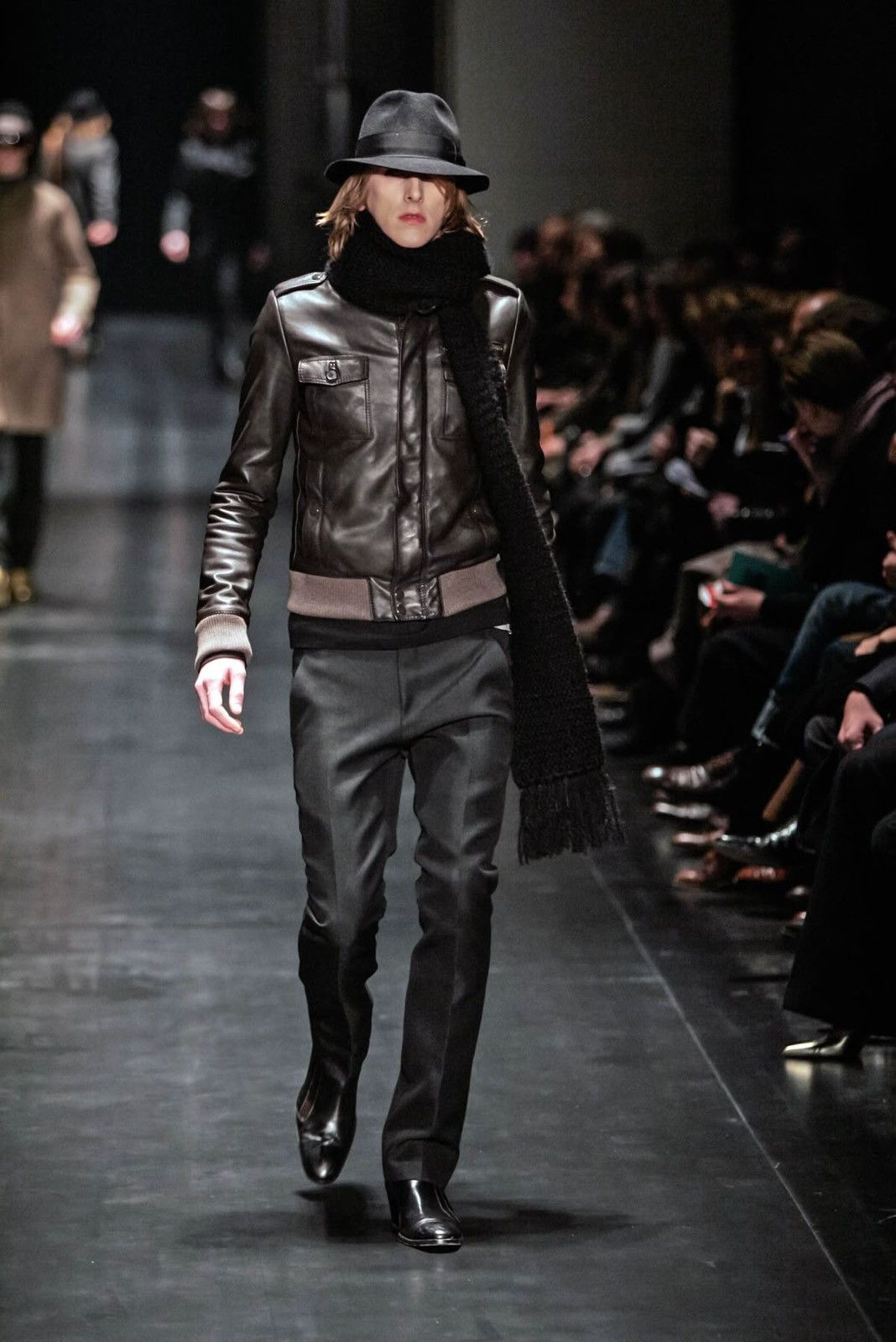Dior Dior Homme AW05 Leather Jacket Size US S / EU 44-46 / 1 - 6 Thumbnail