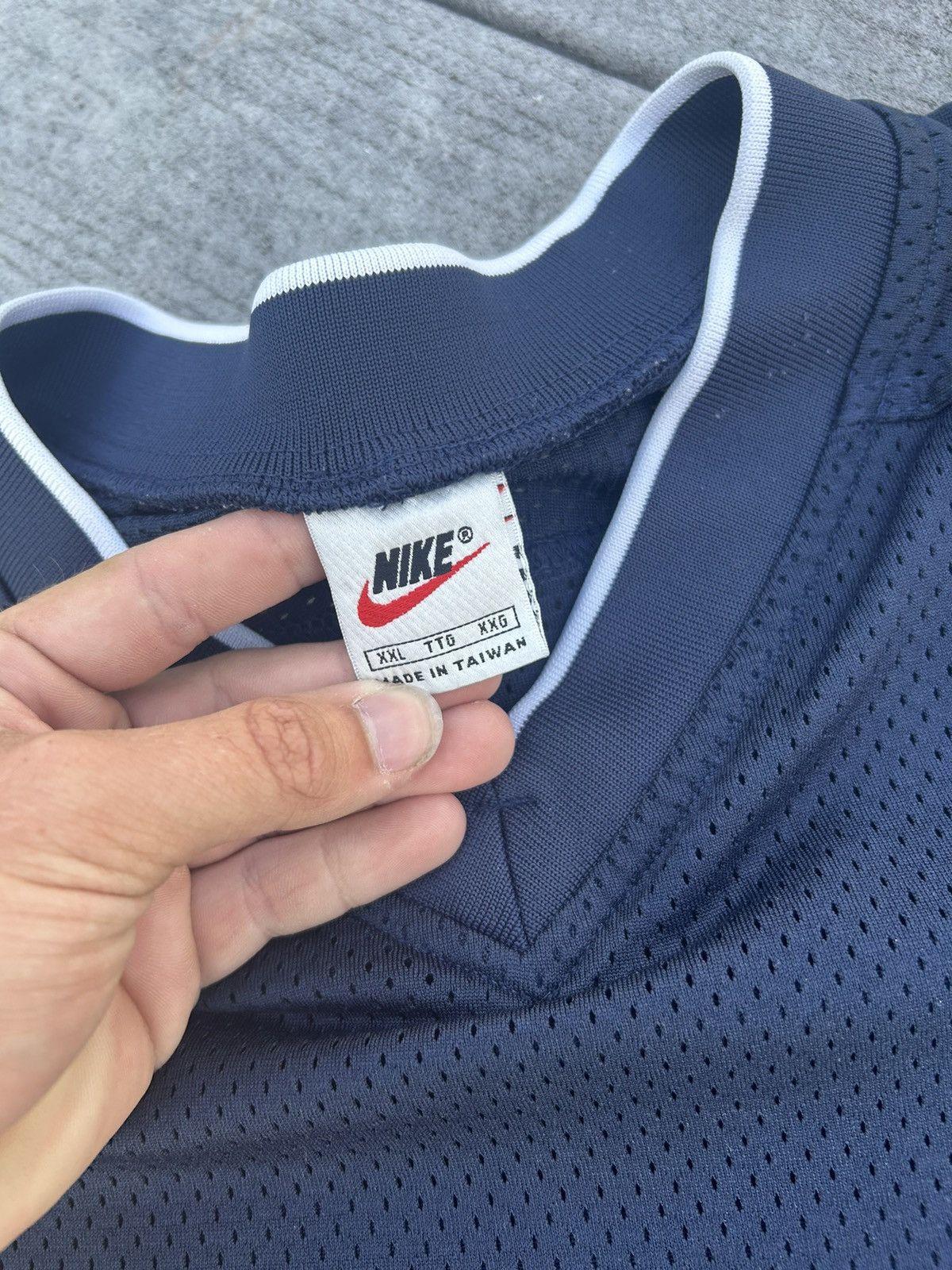 Nike × Vintage Vintage Nike Soccer Jersey Size US XL / EU 56 / 4 - 2 Thumbnail