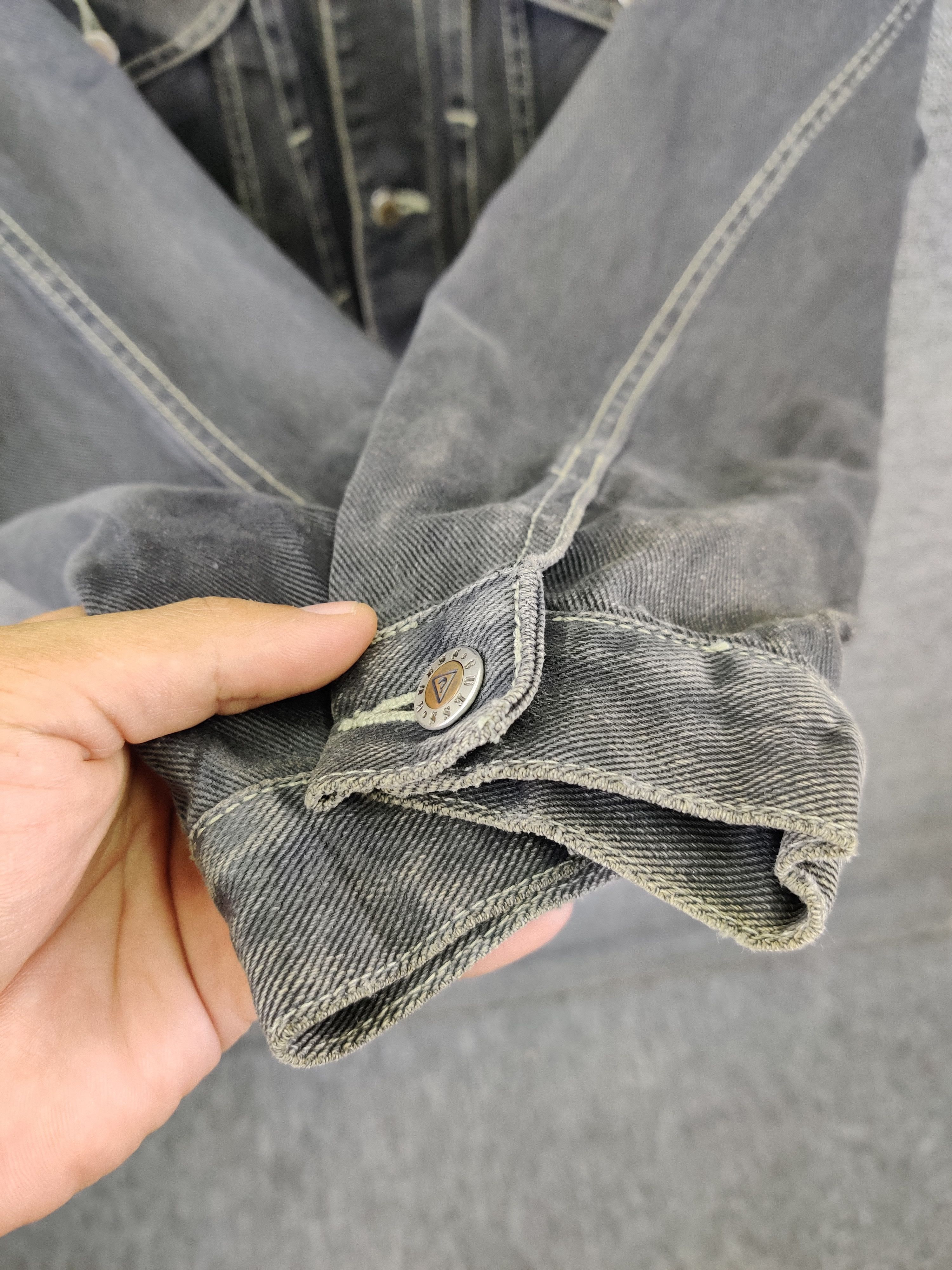 Georges Marciano Vintage 80's Guess Georces Marciano Denim Trucker Jacket Size US XL / EU 56 / 4 - 8 Thumbnail