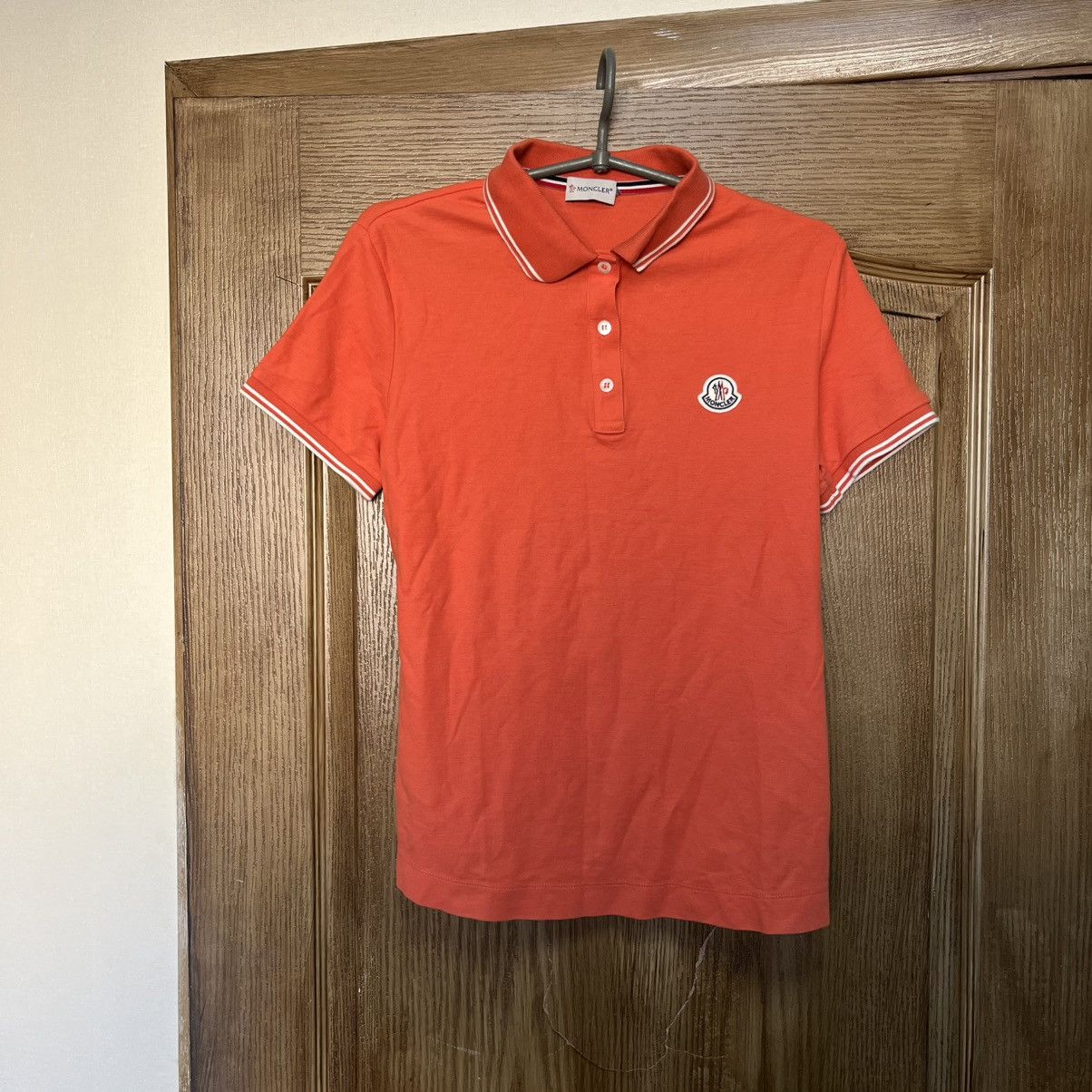 Moncler Moncler Polo T-Shirt Size US S / EU 44-46 / 1 - 1 Thumbnail