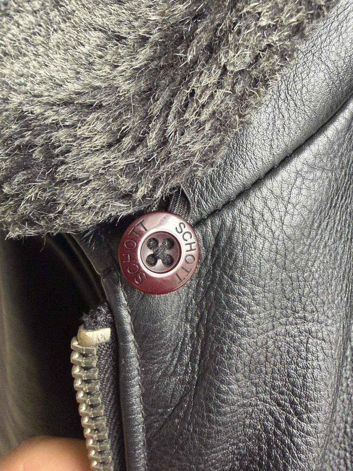 Schott Rare vintage Schott NYC Leather Jacket Cowhide bomber ID6875 Size US XL / EU 56 / 4 - 12 Thumbnail
