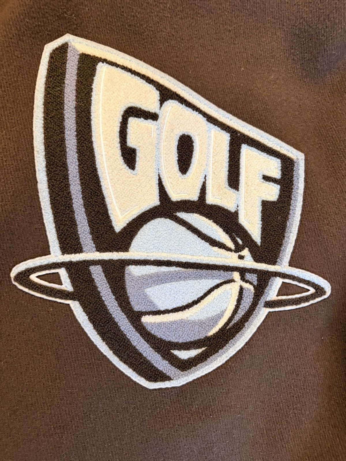 Tyler The Creator Golf Wang 2XL Varsity Brown/Cream Tyler Creator (19–21) Size US XXL / EU 58 / 5 - 2 Thumbnail