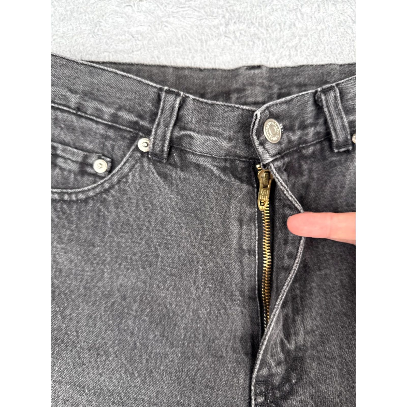 Polo Ralph Lauren VINTAGE Polo Ralph Lauren Black Denim Chino Shorts Women 10 Regular 29x9 Casual Outdoor Size 32" / US 10 / IT 46 - 7 Thumbnail