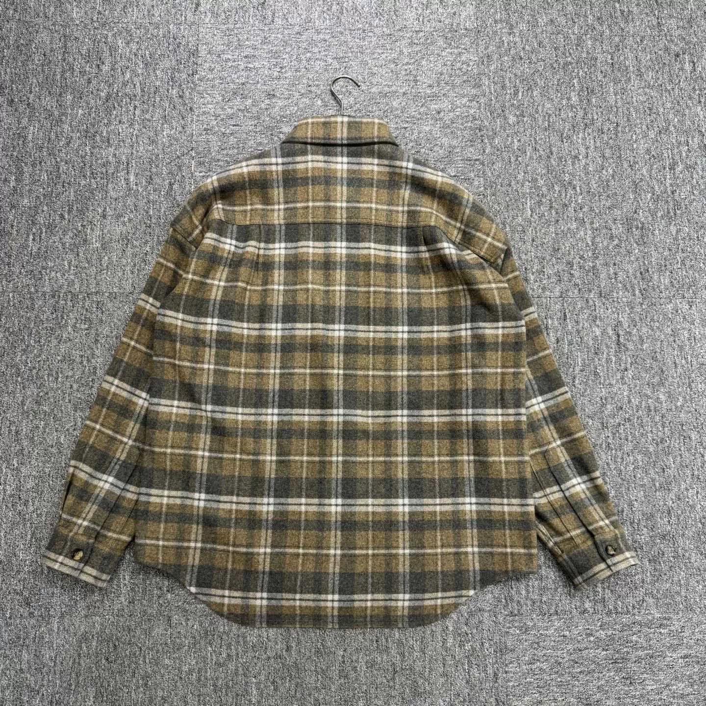 Loro Piana Loro Piana Plaid Wool Shirt Size M Size US M / EU 48-50 / 2 - 5 Thumbnail
