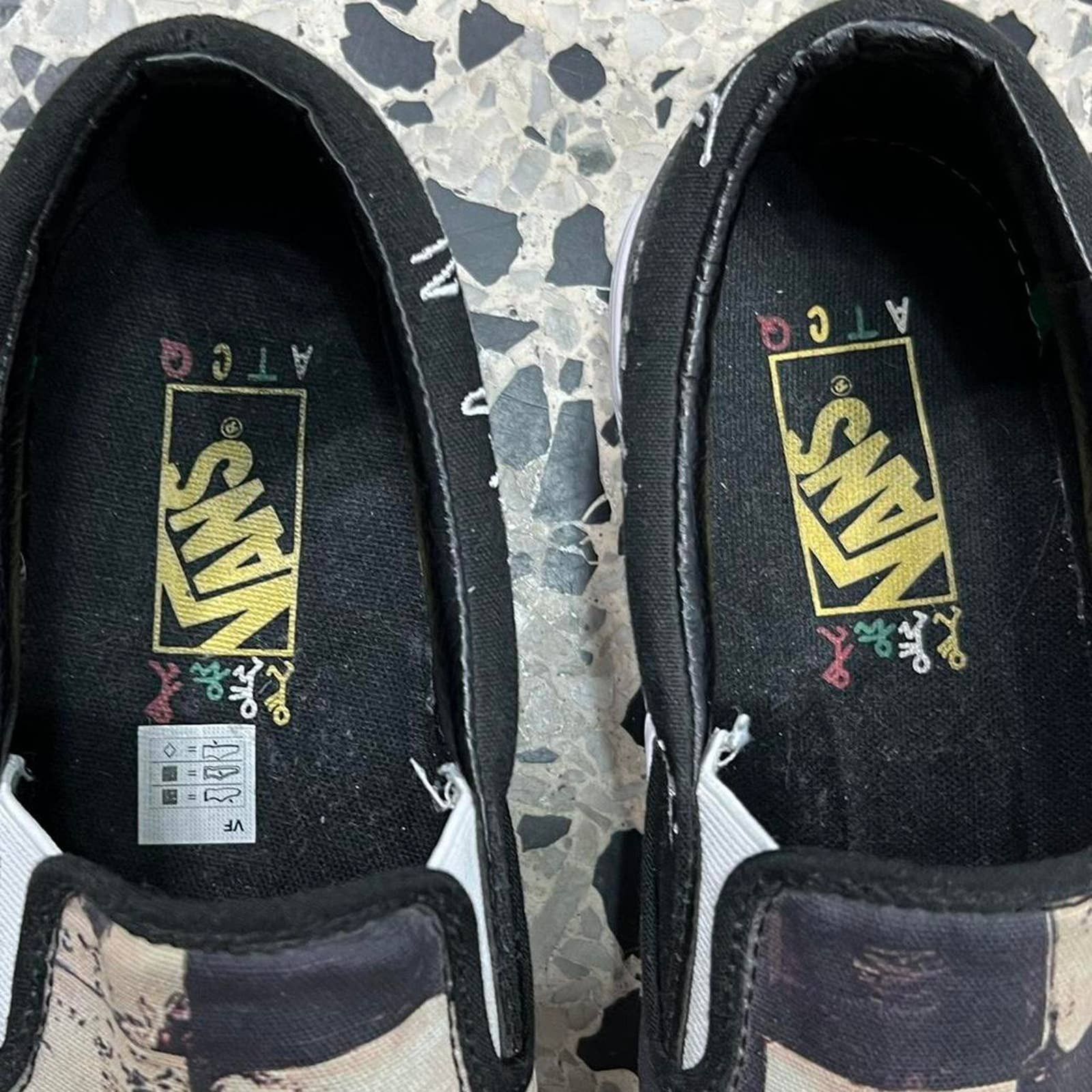 Vans A TRIBE CALLED QUEST ATCQ X VANS CHECKERED SLIP ON Size US 8.5 / EU 41-42 - 4 Thumbnail