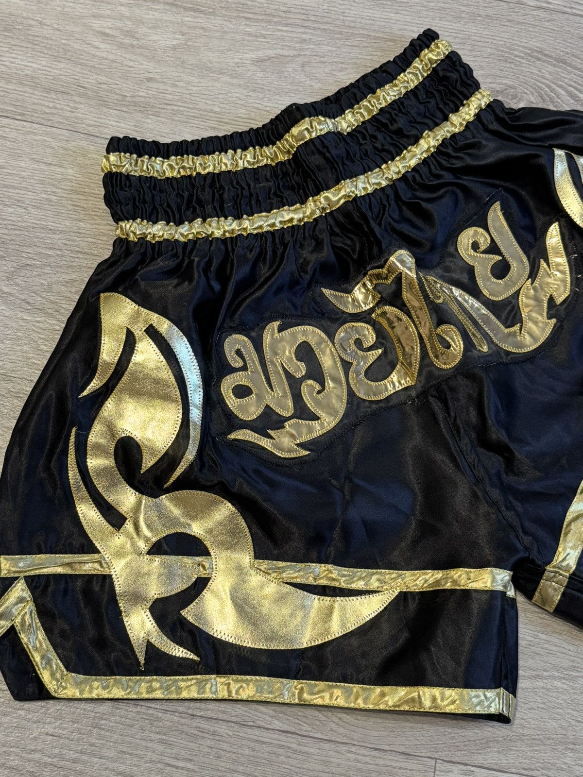 Japanese Brand 🔷Vintage Muay Thai Shorts🔷 Size US 36 / EU 52 - 2 Thumbnail