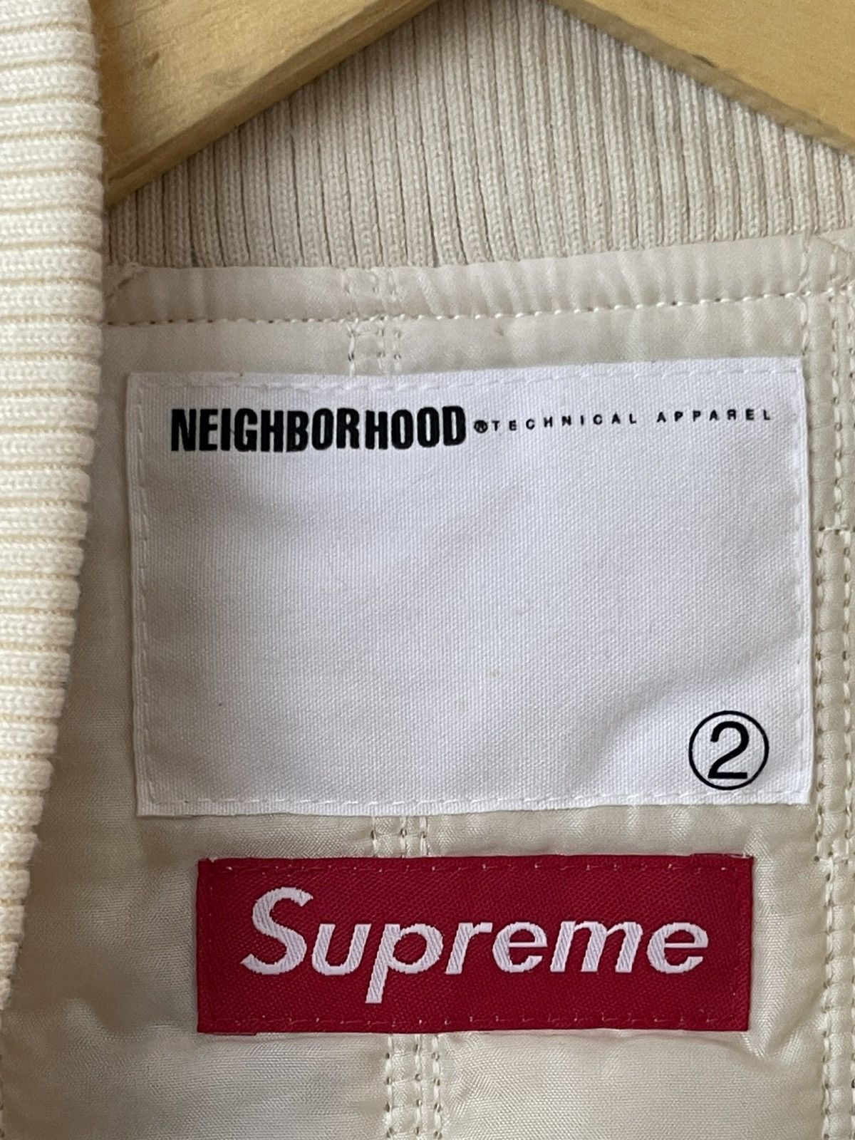 Neighborhood × Supreme Supreme x NBHD 2006 Stadium Jacket Size US M / EU 48-50 / 2 - 3 Thumbnail